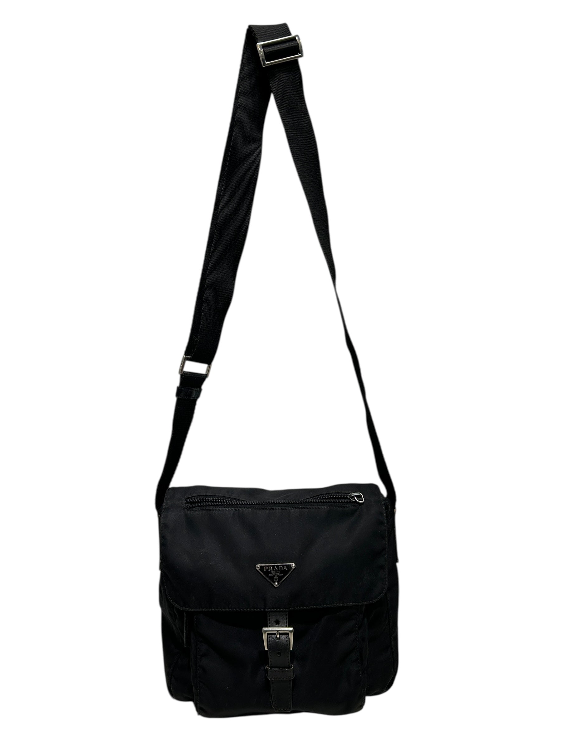 PRADA/Bag/Nylon/BLK/SHOULDER BAG view 1