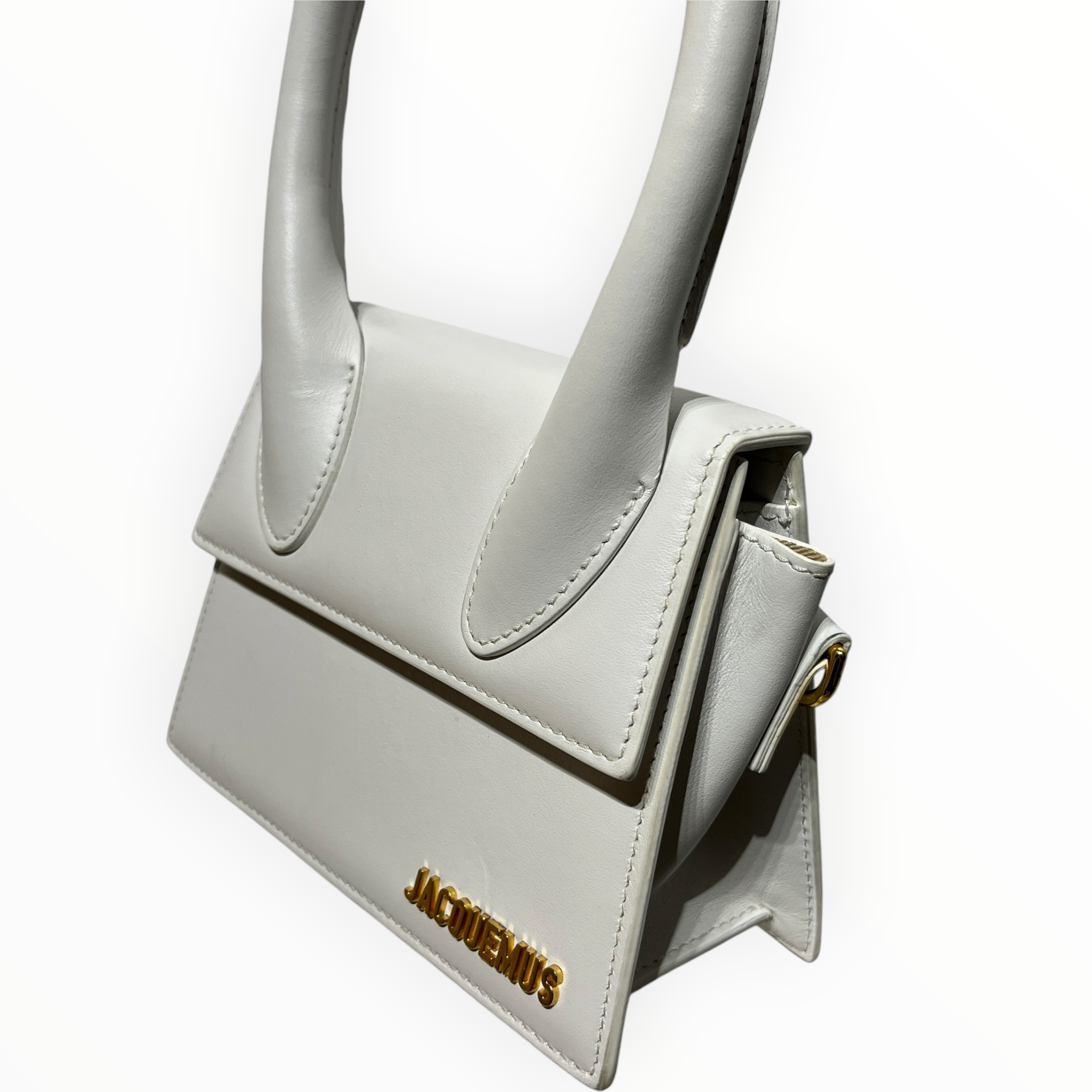 JACQUEMUS/Hand Bag/Leather/WHT/EL CHIQUITO view 5