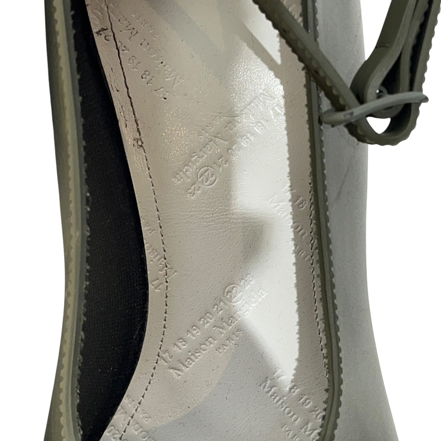 Maison Margiela/Heels/EU 40/GRY/MARY JANE TABI view 7