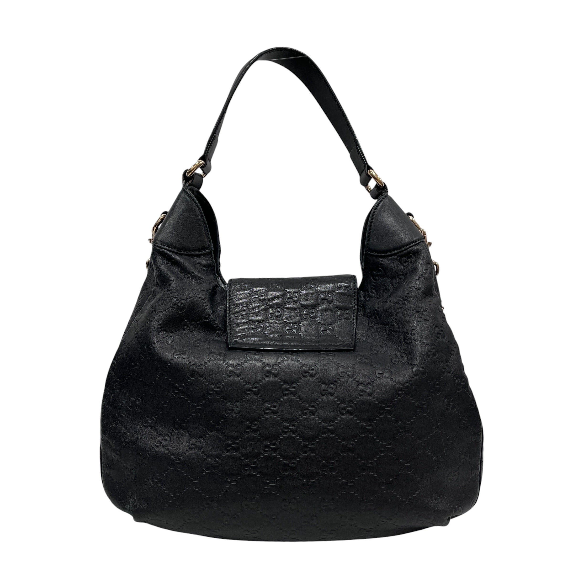 GUCCI/Bag/Monogram/Leather/BLK/EMILY HOBO 32226 002123/Emily Hobo view 2