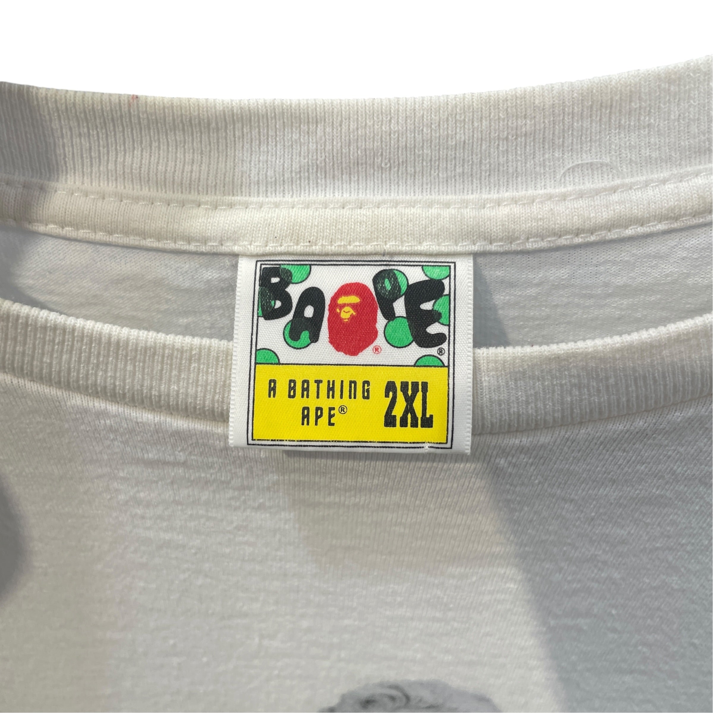 A BATHING APE/T-Shirt/XXL/Cotton/WHT/Graphic/Marilyn Monroe 2020 T-shirt view 3