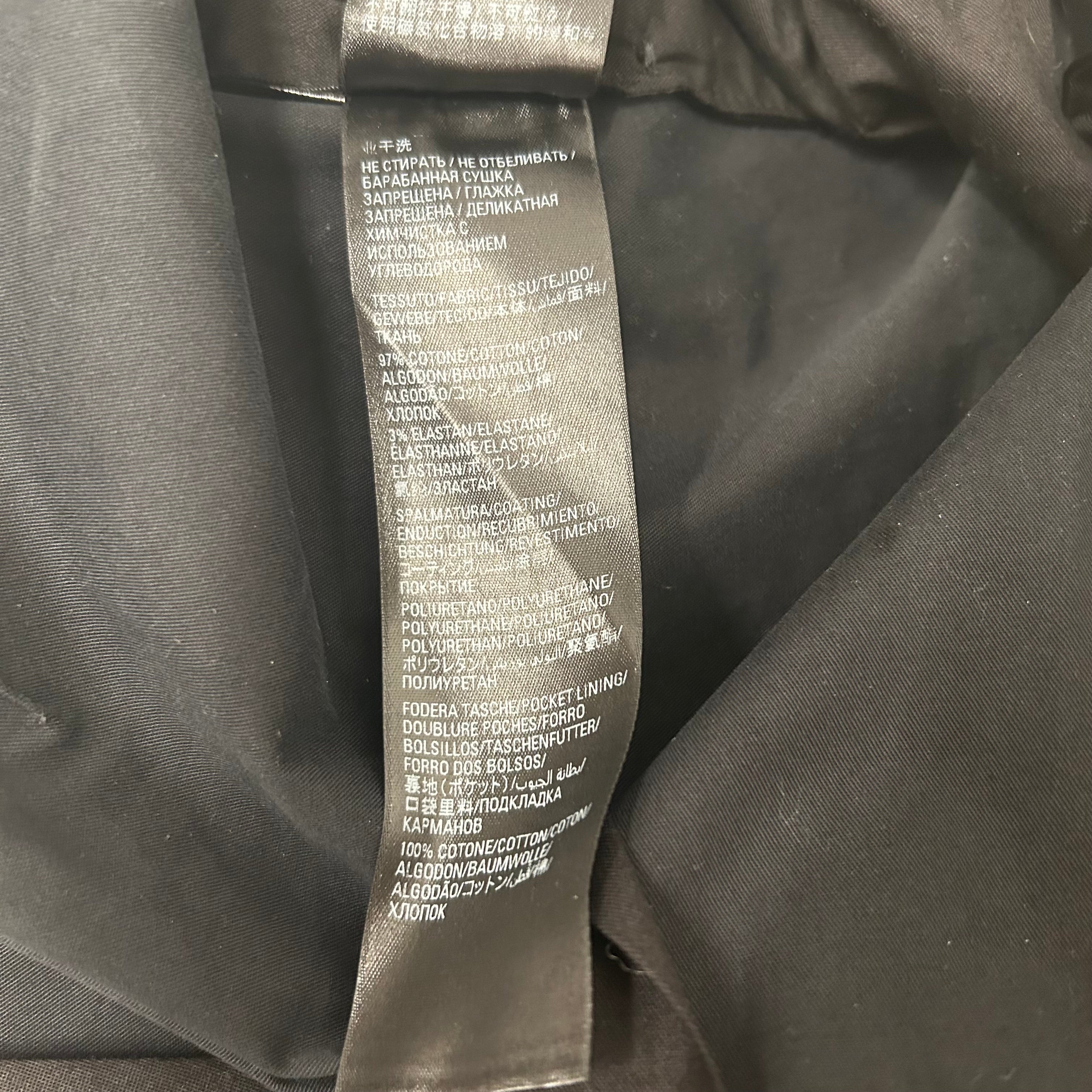 BALENCIAGA/Straight Pants/S/BLK/PLASTIC/POLY PANT view 5