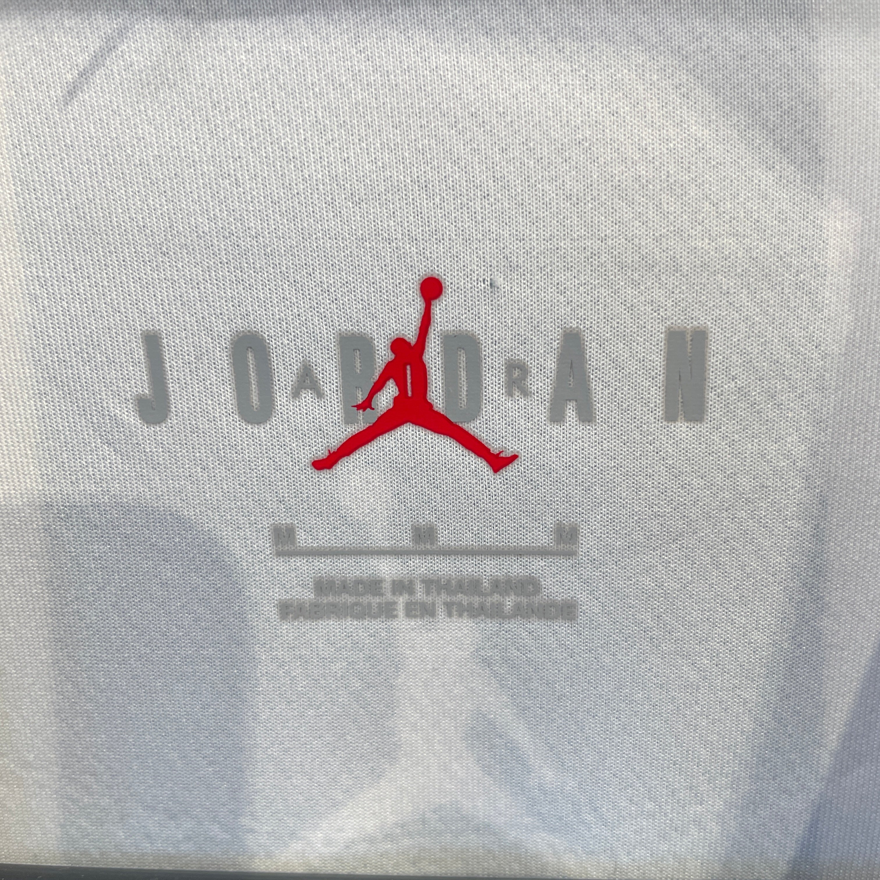 Supreme/NIKE/LS T-Shirt/M/Acrylic/GRY/All Over Print/bike air jersey view 3