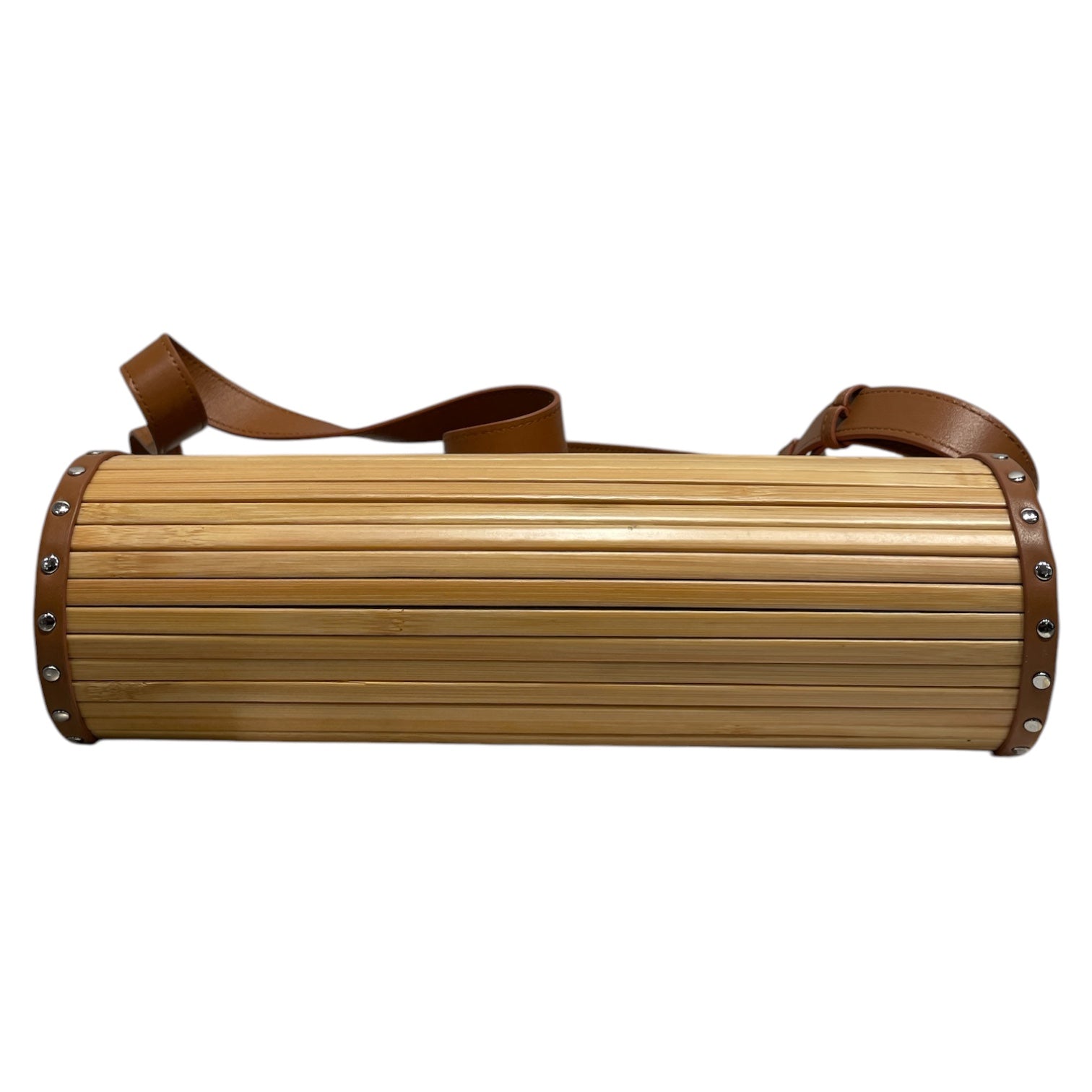 Feng Chen Wang/Cross Body Bag/BRW/Bamboo w/ leather strap view 3
