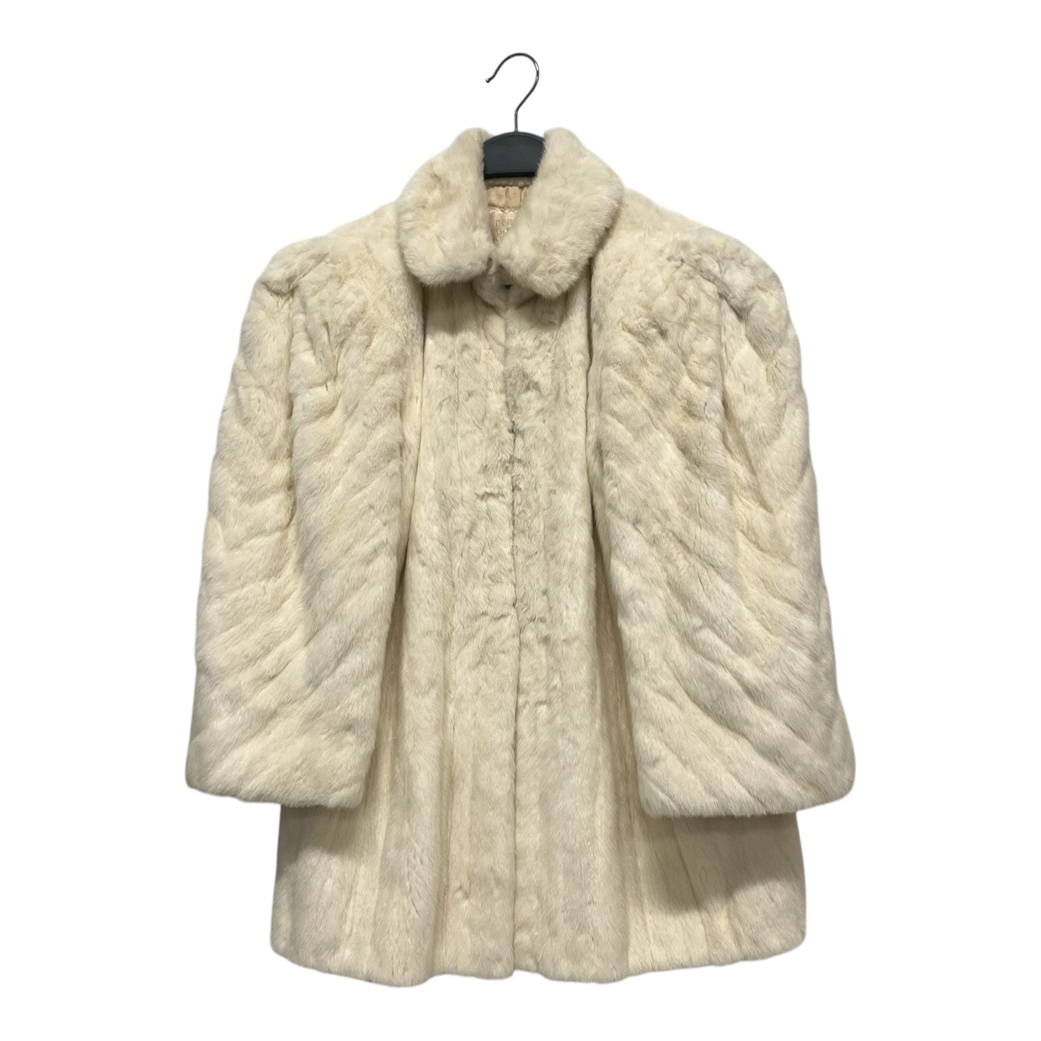 BERGDORF GOODMAN/Coat/S/Fur/CRM/12/39 35807 + Rabbit Fur view 1