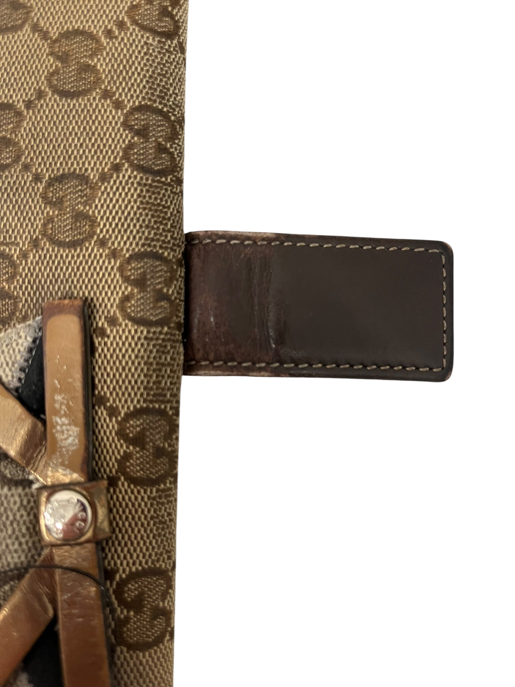 GUCCI/Trifold Wallet/Monogram/Cotton/BEG/L's/GUCCIOLI CHIHUAHU WALLET view 7