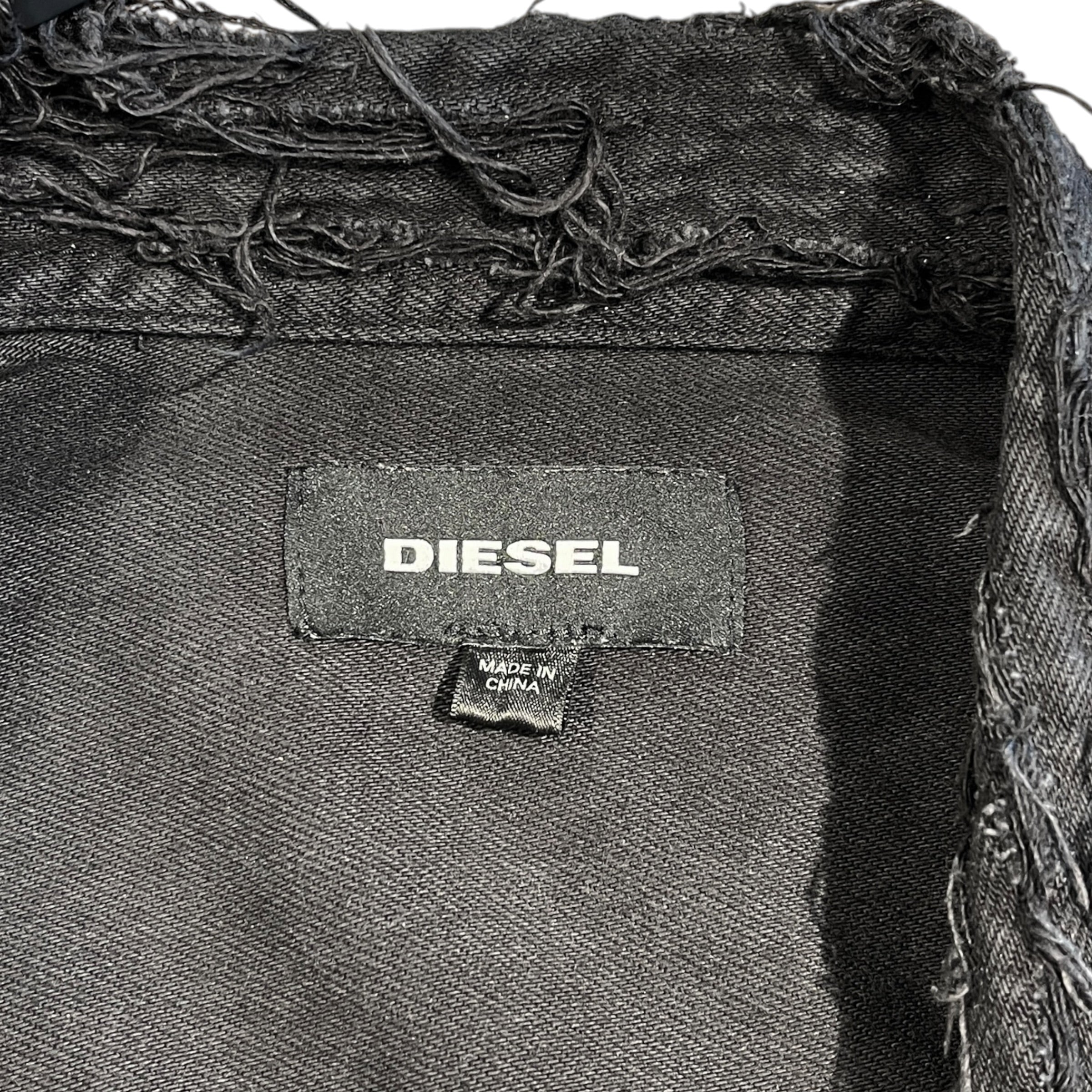 DIESEL/Denim Jkt/XL/Denim/BLK/ view 3