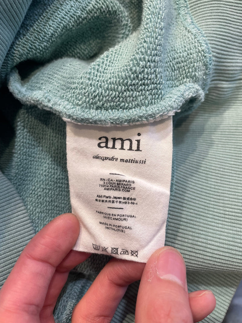 ami/Sweatshirt/S/Cotton/GRN/