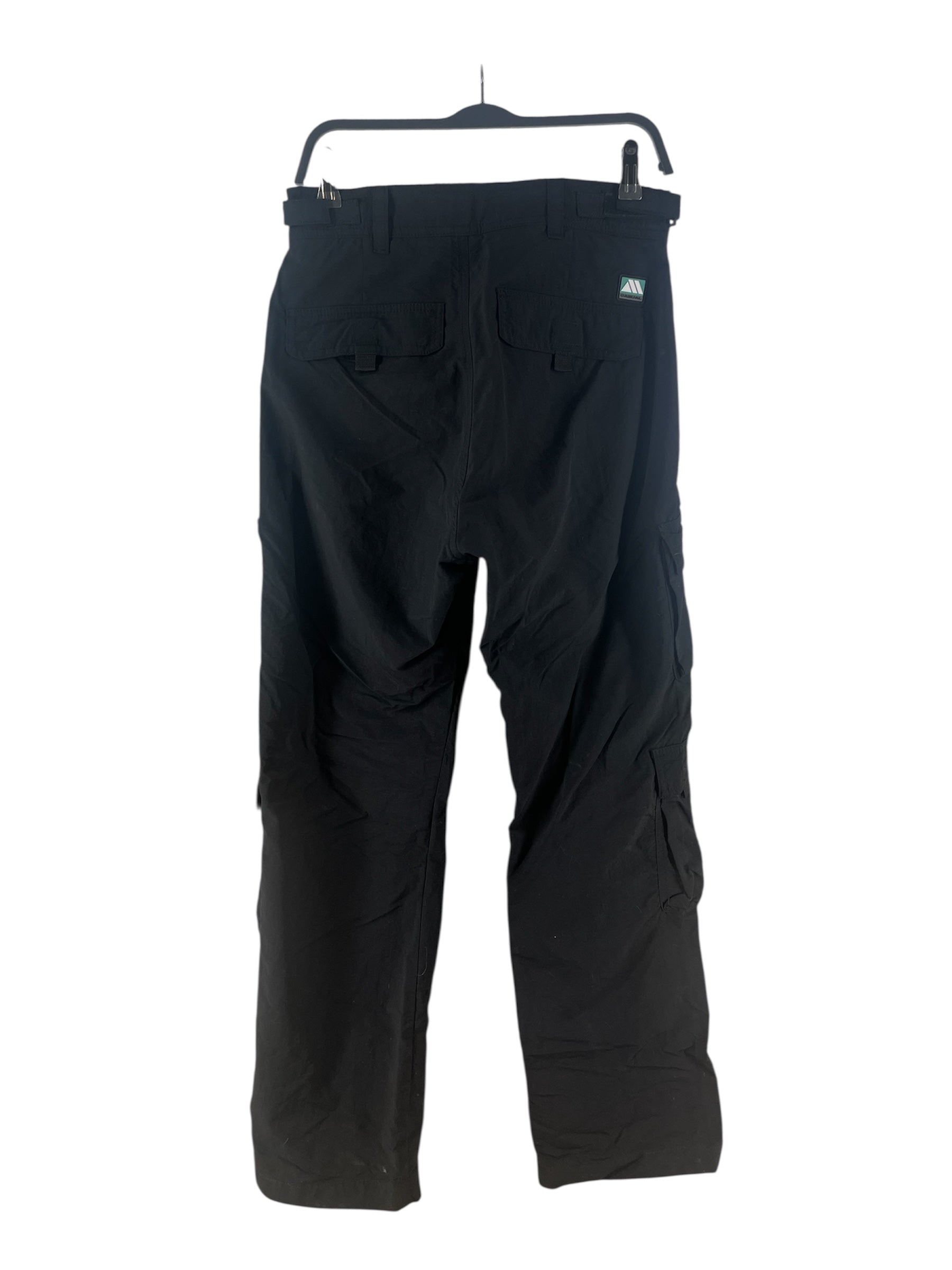 MARTINE ROSE/Straight Pants/46/Nylon/BLK/MULTI POKET CARGO view 2