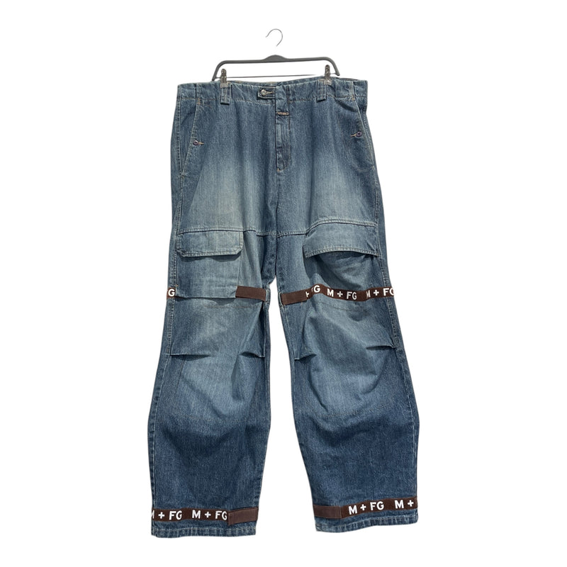 MARITHE FRANCOIS GIRBAUD/Pants/44/Indigo/Denim/