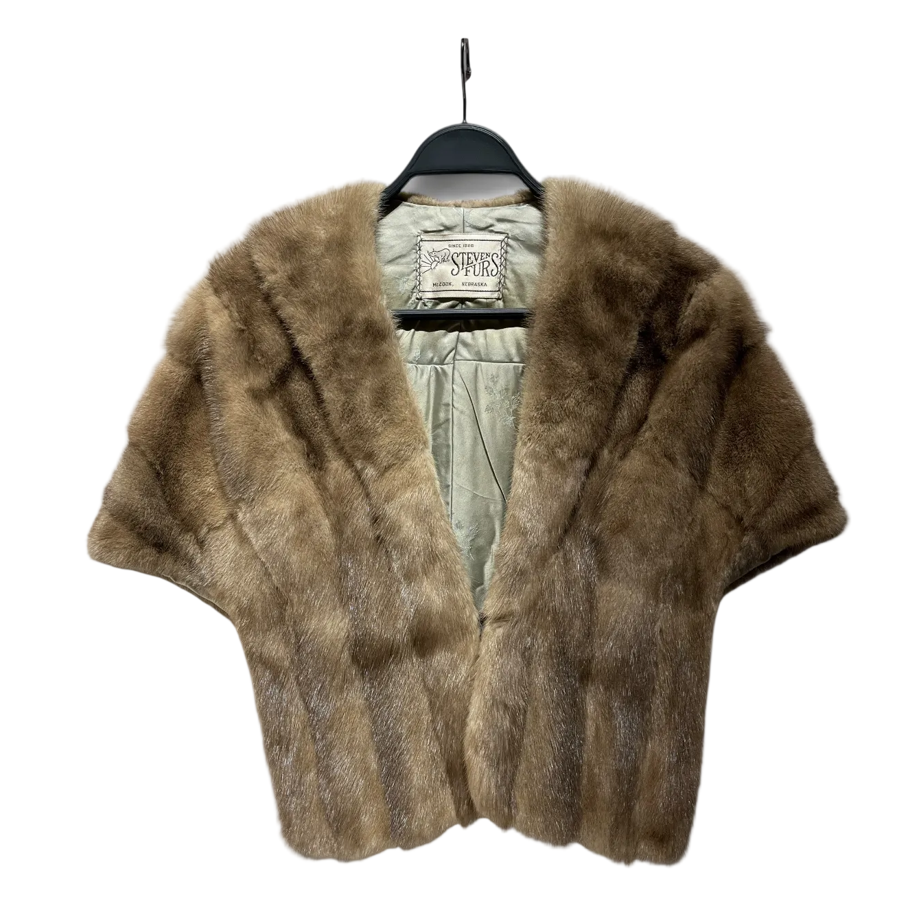 Stevens Furs/Coat/Fur/BEG/mink fur stole view 1