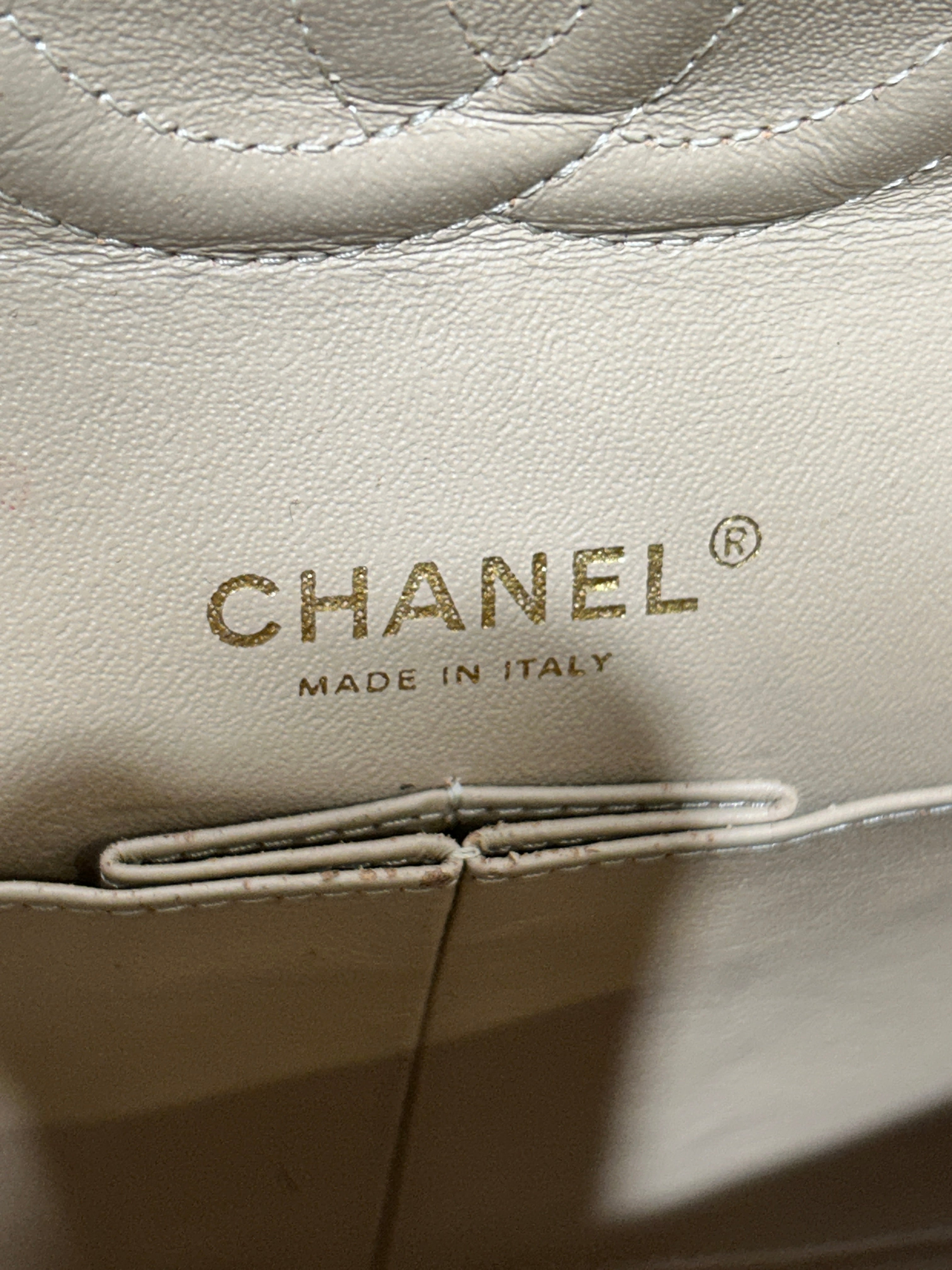 CHANEL/Bag/Stripe/Cotton/RED/RED CLOTH PEARL CHAIN STRAP view 5