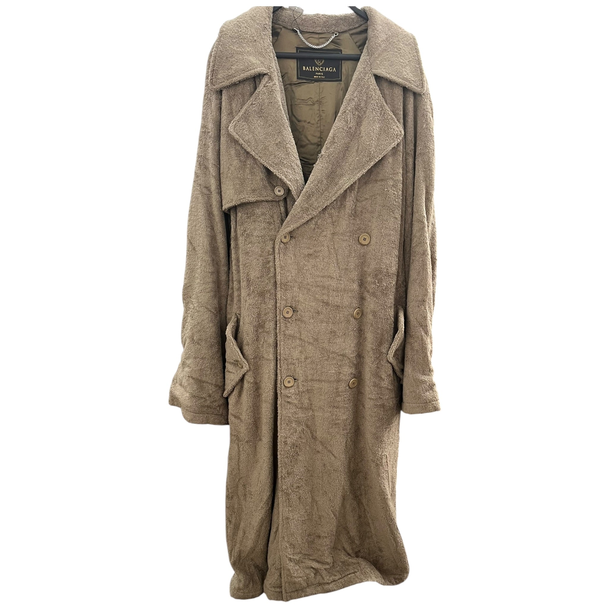 BALENCIAGA/Towel/Trench Coat/2/Cotton/BEG/ view 1