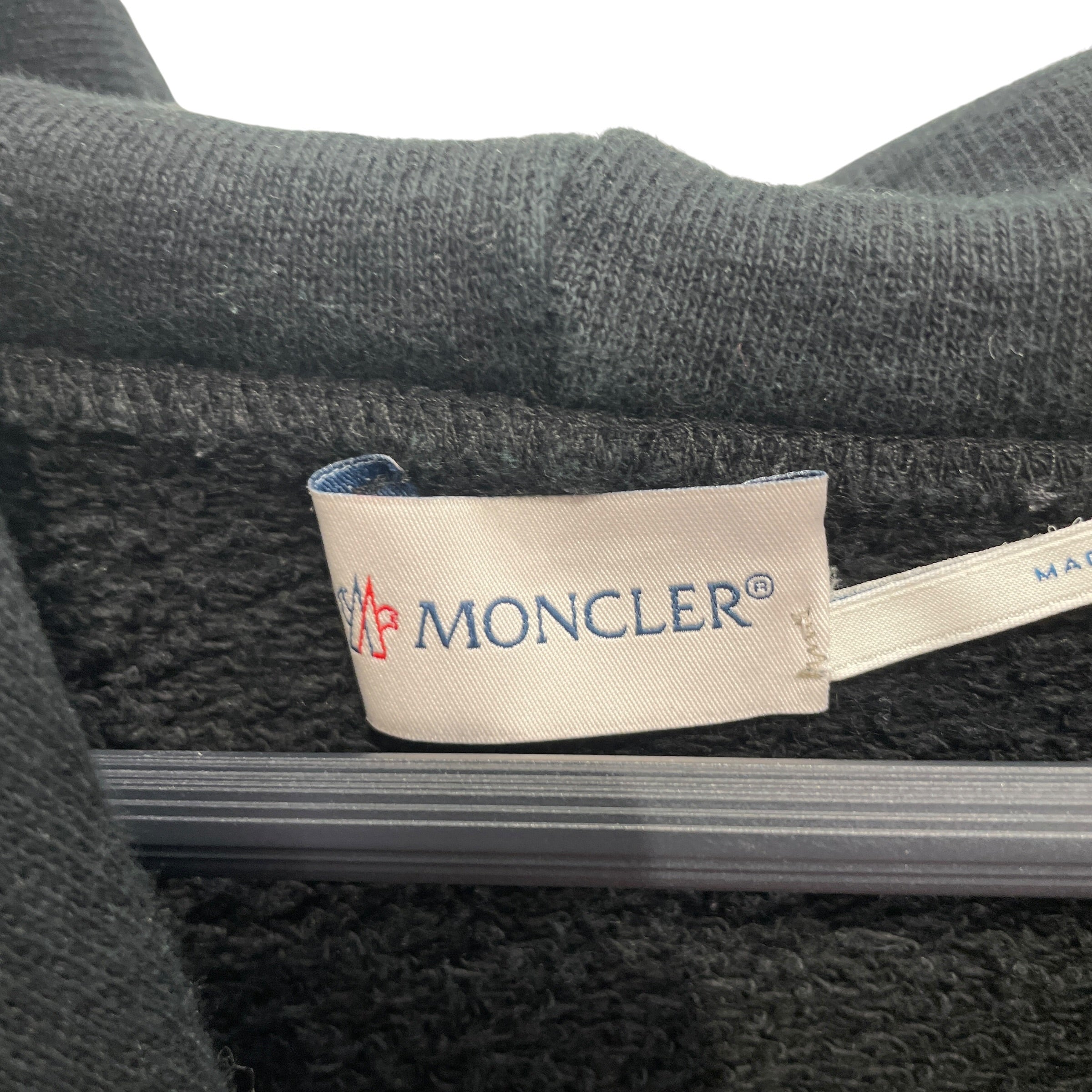 MONCLER/Palm Angels/Hoodie/M/Graphic/Cotton/BLK/BACK LOGO view 4