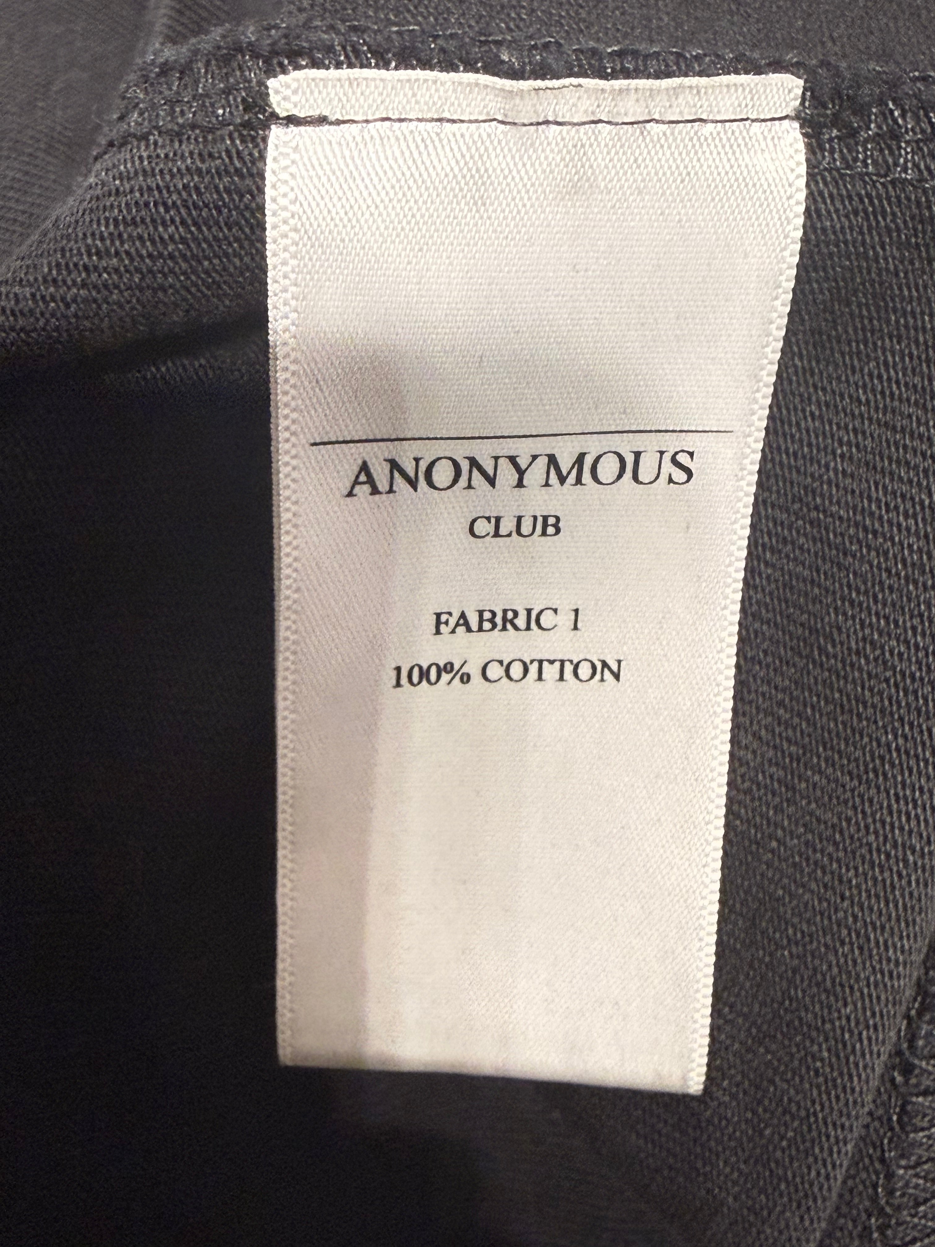 ANONYMOUS CLUB/T-Shirt/Cotton/BLK/ view 4
