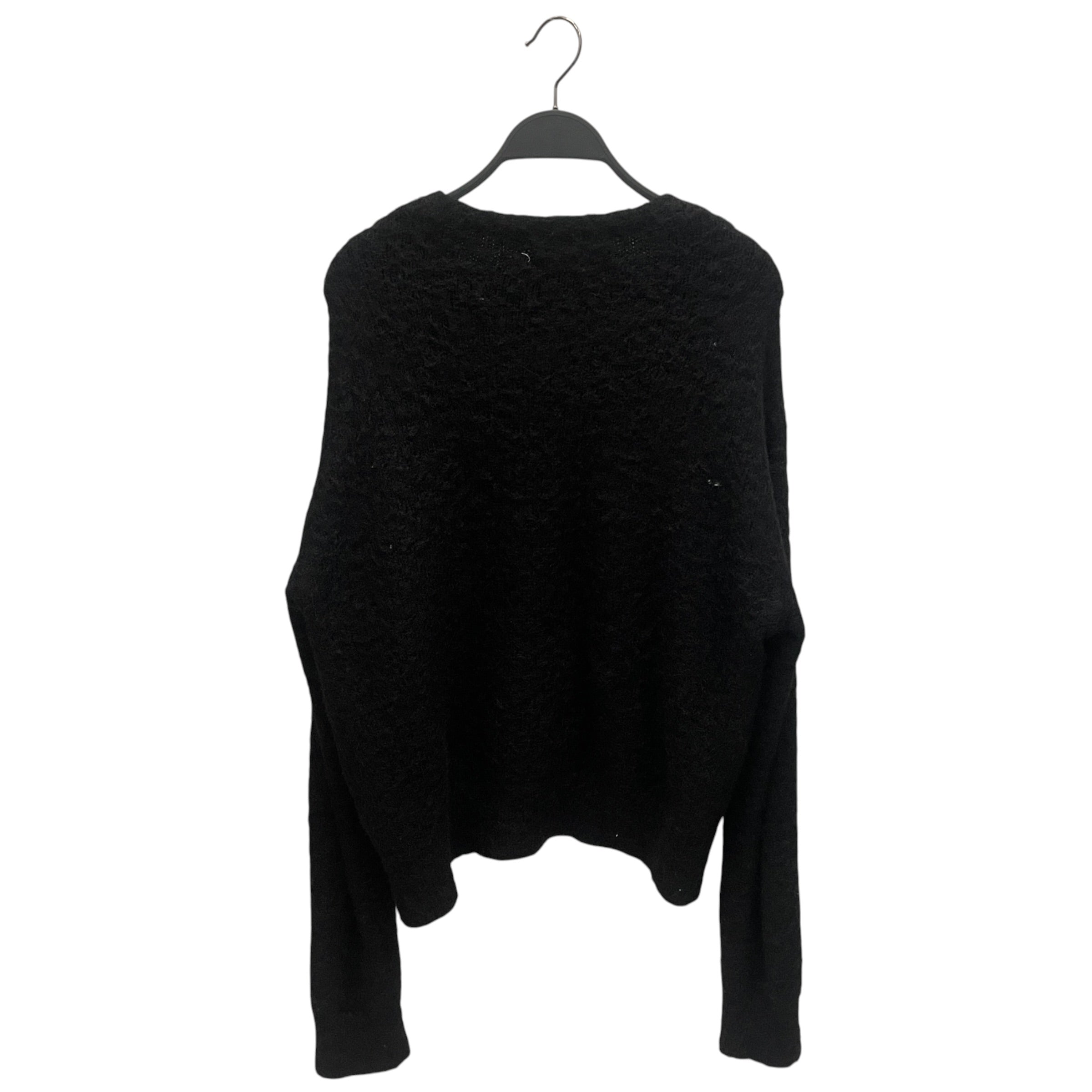 no maintenance/Cardigan/S/Cotton/BLK/ view 2