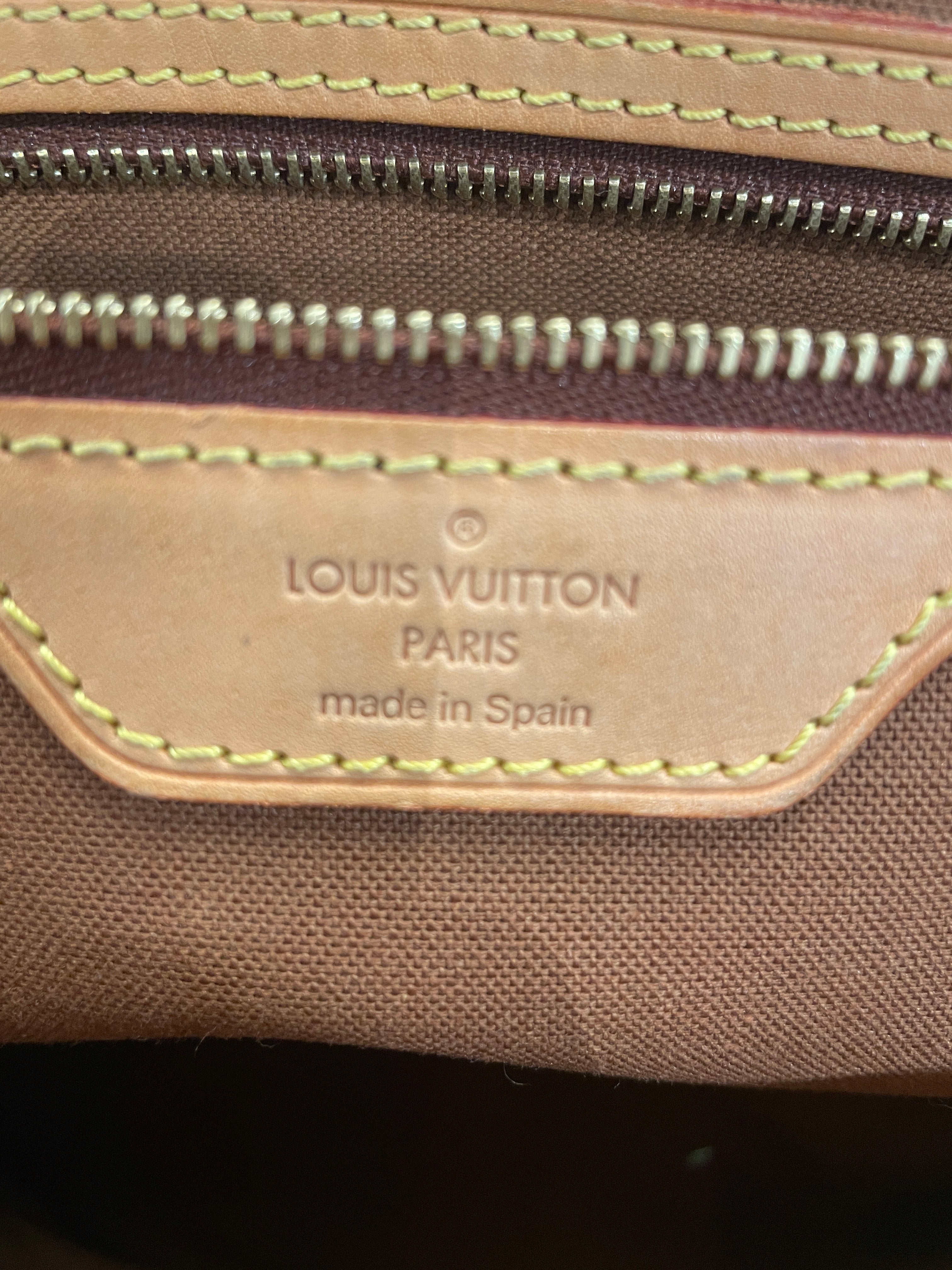 LOUIS VUITTON/Cross Body Bag/Monogram/Leather/BRW/Monogram Abbesses Messenger view 5