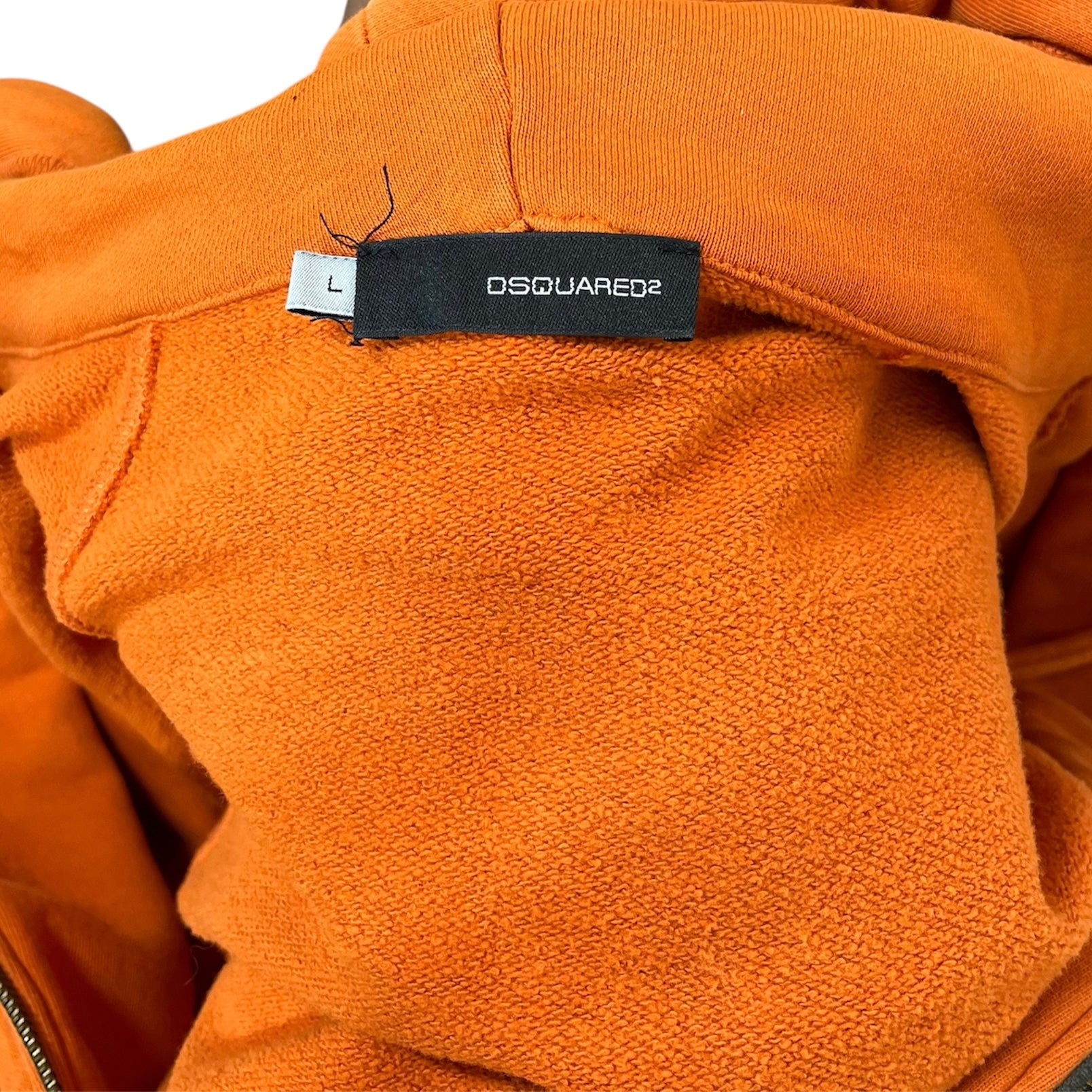 DSQUARED2/Zip Up Hoodie/L/Graphic/Cotton/ORN/friend named jesus view 3