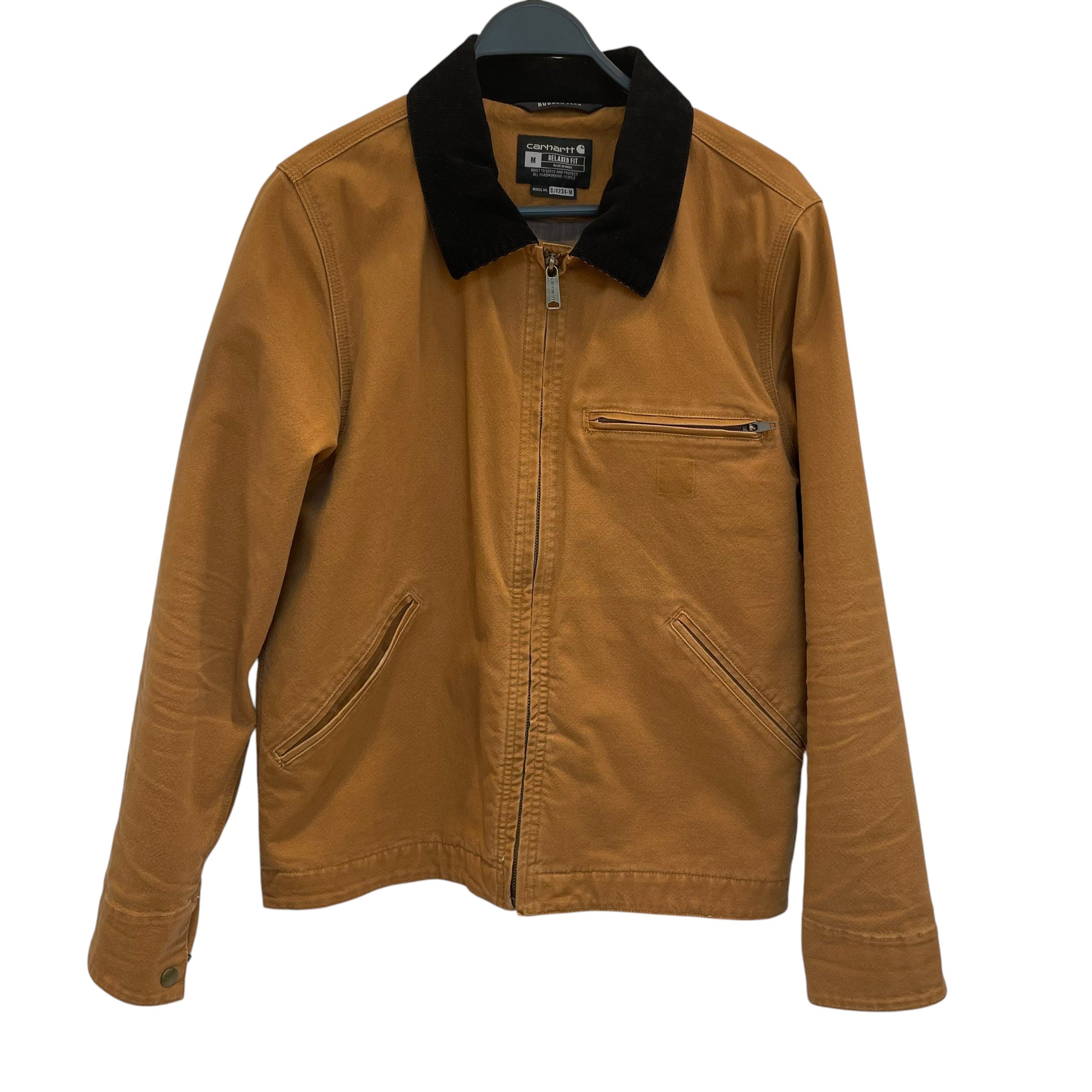 Carhartt/Jacket/M/Denim/CML/blk neck lining view 1