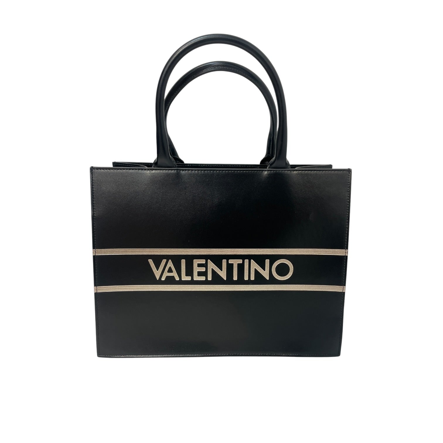 VALENTINO/Tote Bag/Leather/BLK/victoria lavoro by mario view 1