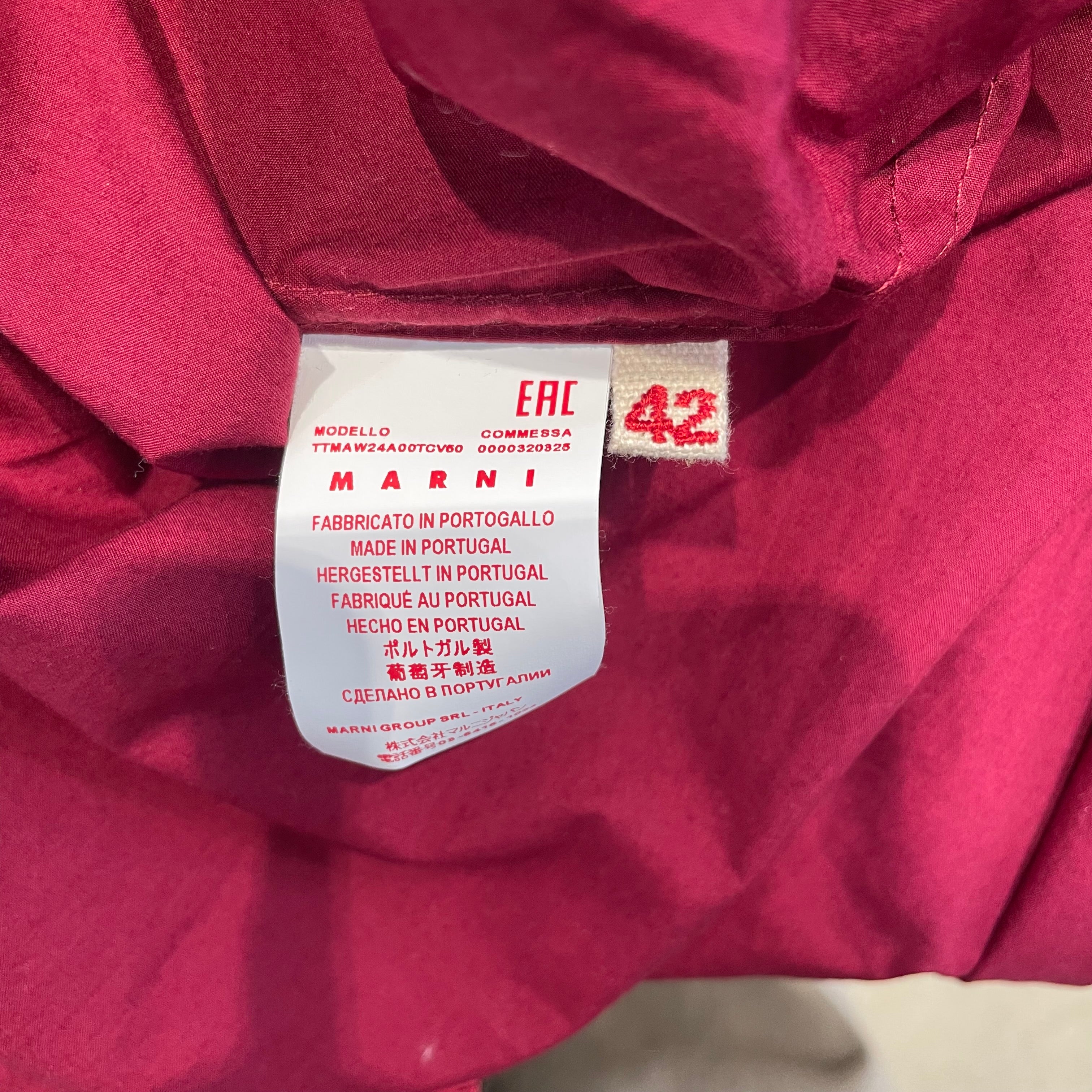 MARNI/Camisole/42/Cotton/BRD/ view 4