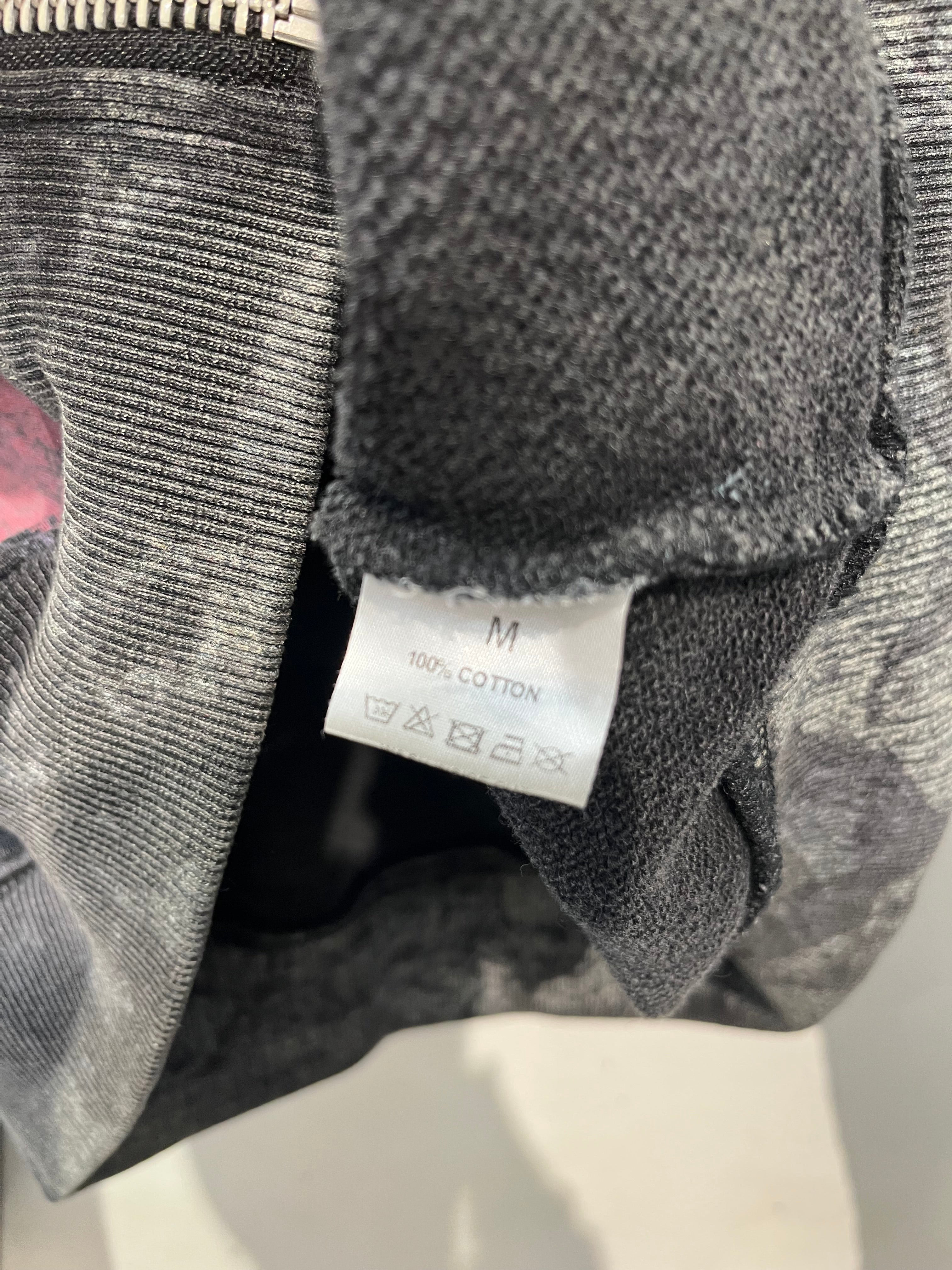 Vale/Zip Up Hoodie/M/Graphic/Cotton/GRY/neptine knight view 4