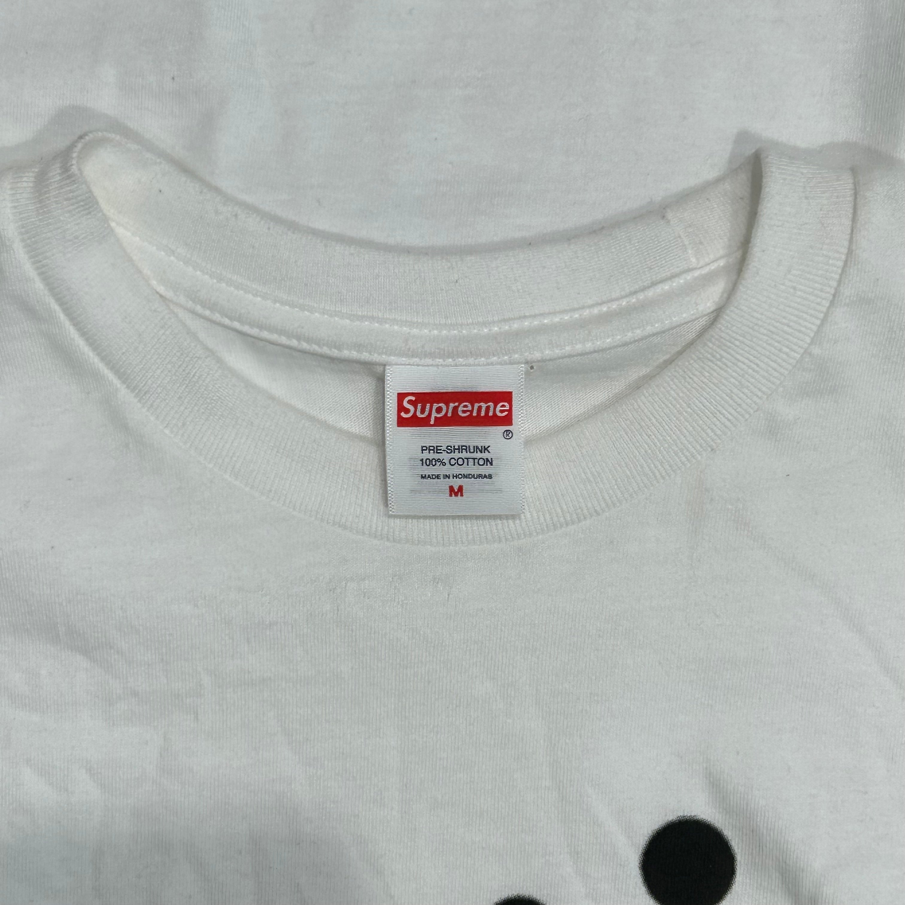 Supreme/T-Shirt/M/Cotton/WHT/Graphic/STICK FIGRUE TEE view 3