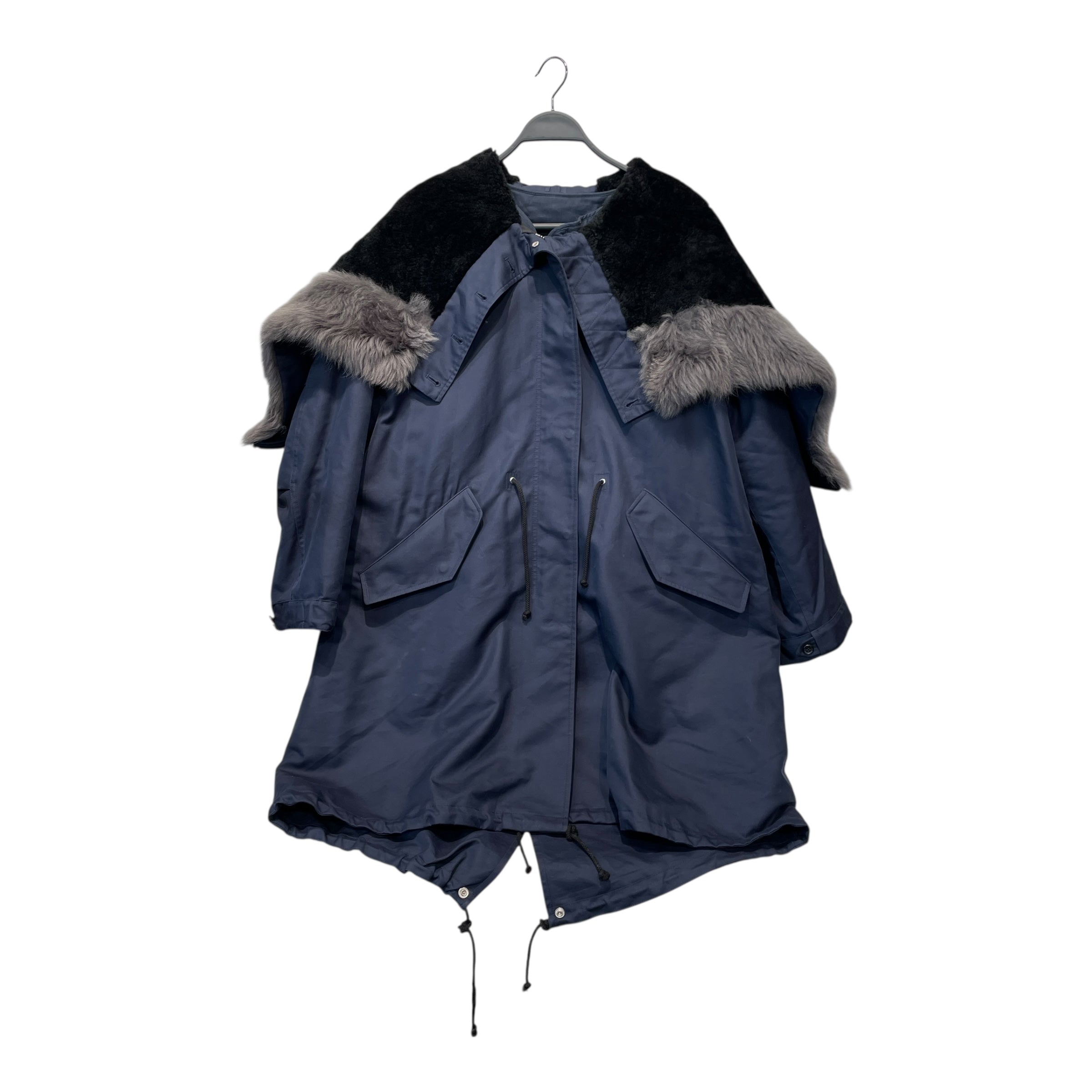 Calvin Klein 205W39NYC/Mod Parka/40/NVY/fw2017 view 1