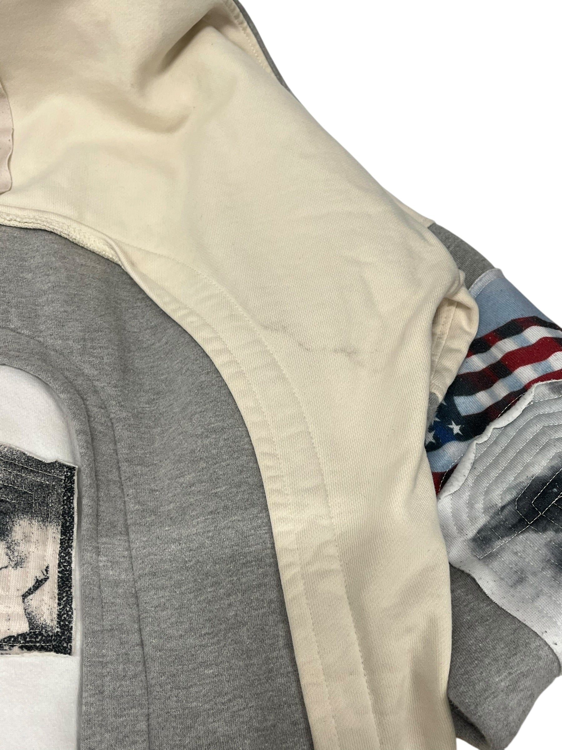 WHO DECIDES WAR/Sweatshirt/XL/Cotton/GRY/ view 6
