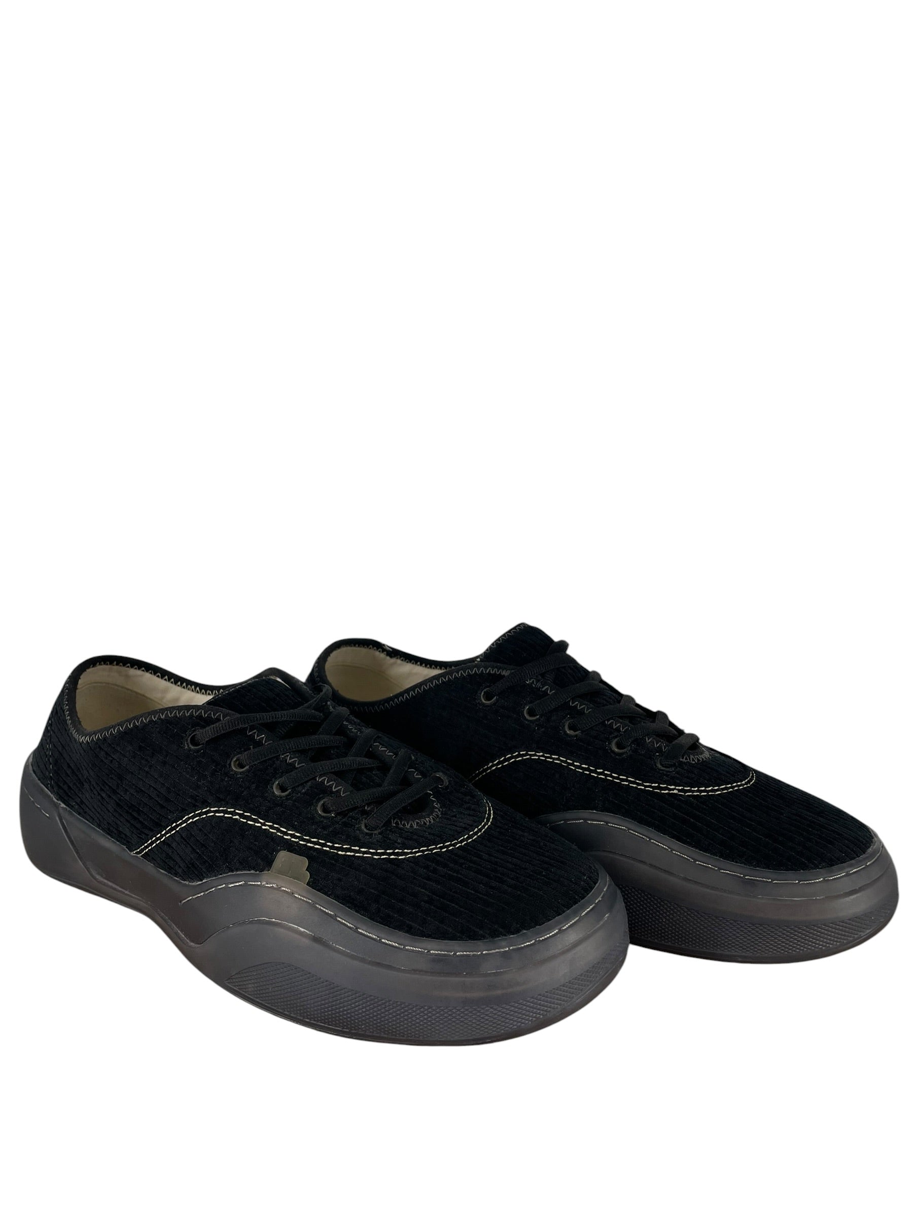 ERL/Low-Sneakers/US 11/Cotton/BLK/camino black low view 1