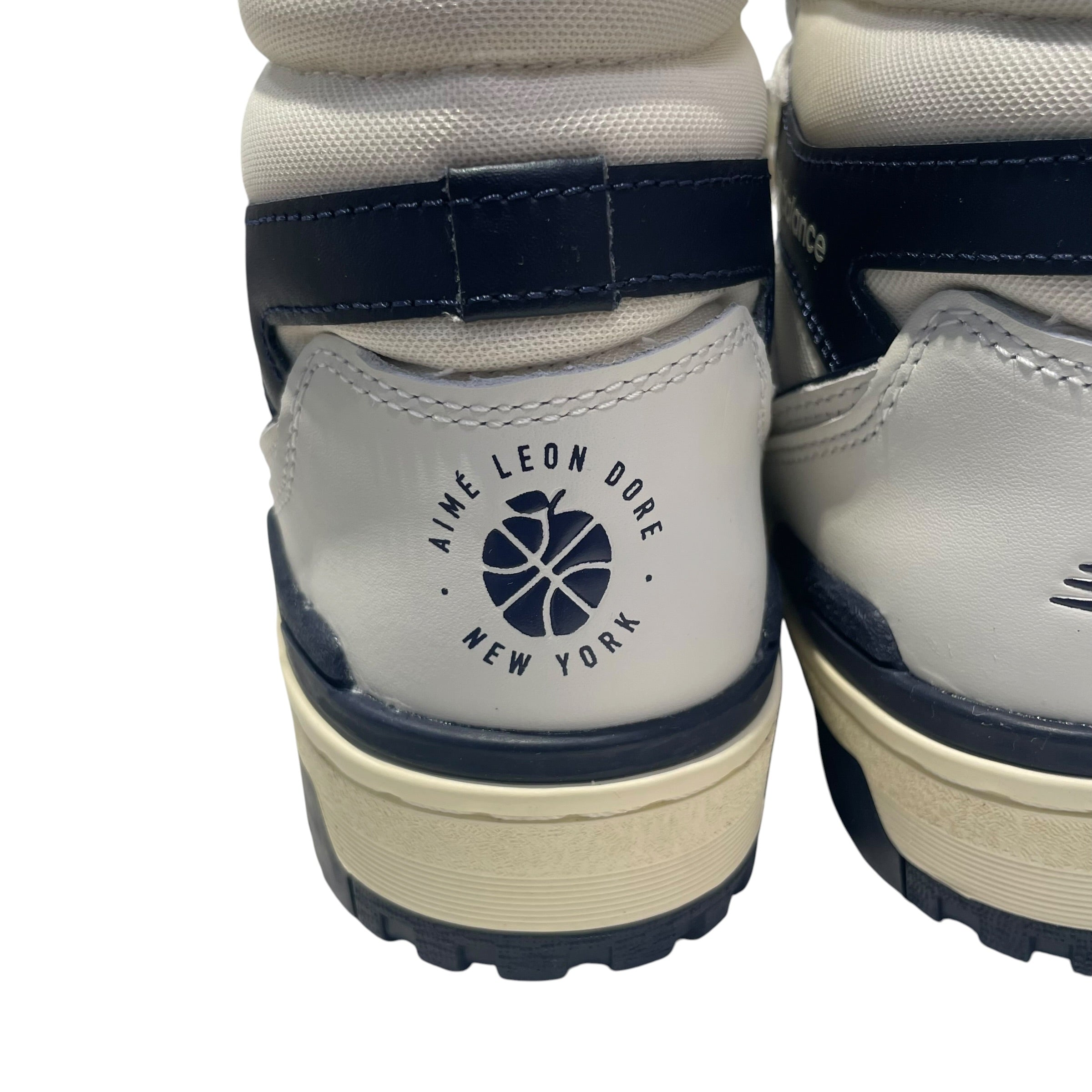 AIME LEON DORE/NEW BALANCE/Hi-Sneakers/wht&navy view 5