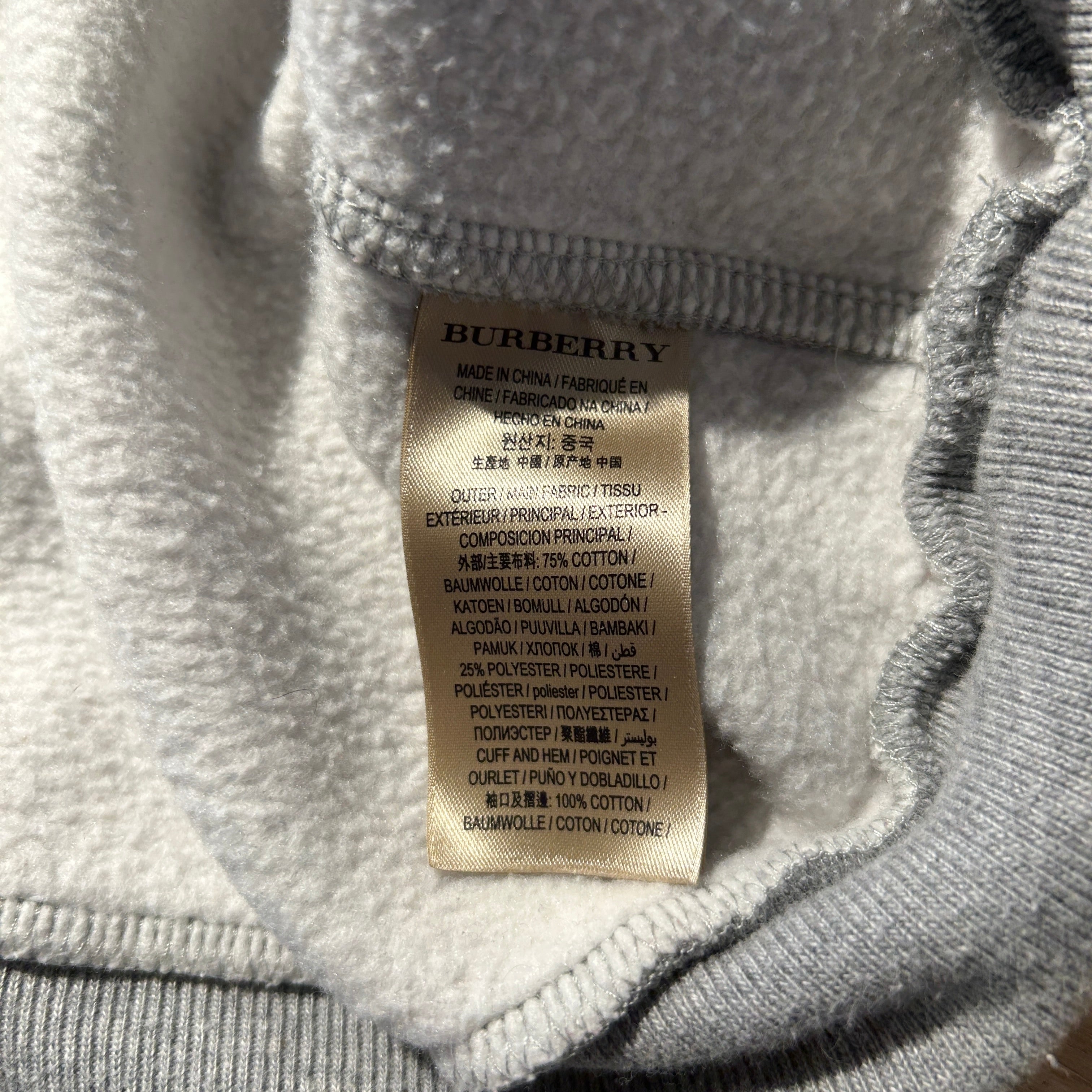 BURBERRY LONDON/Sweatshirt/S/Cotton/SLV/Burberr London sweatshirt view 4