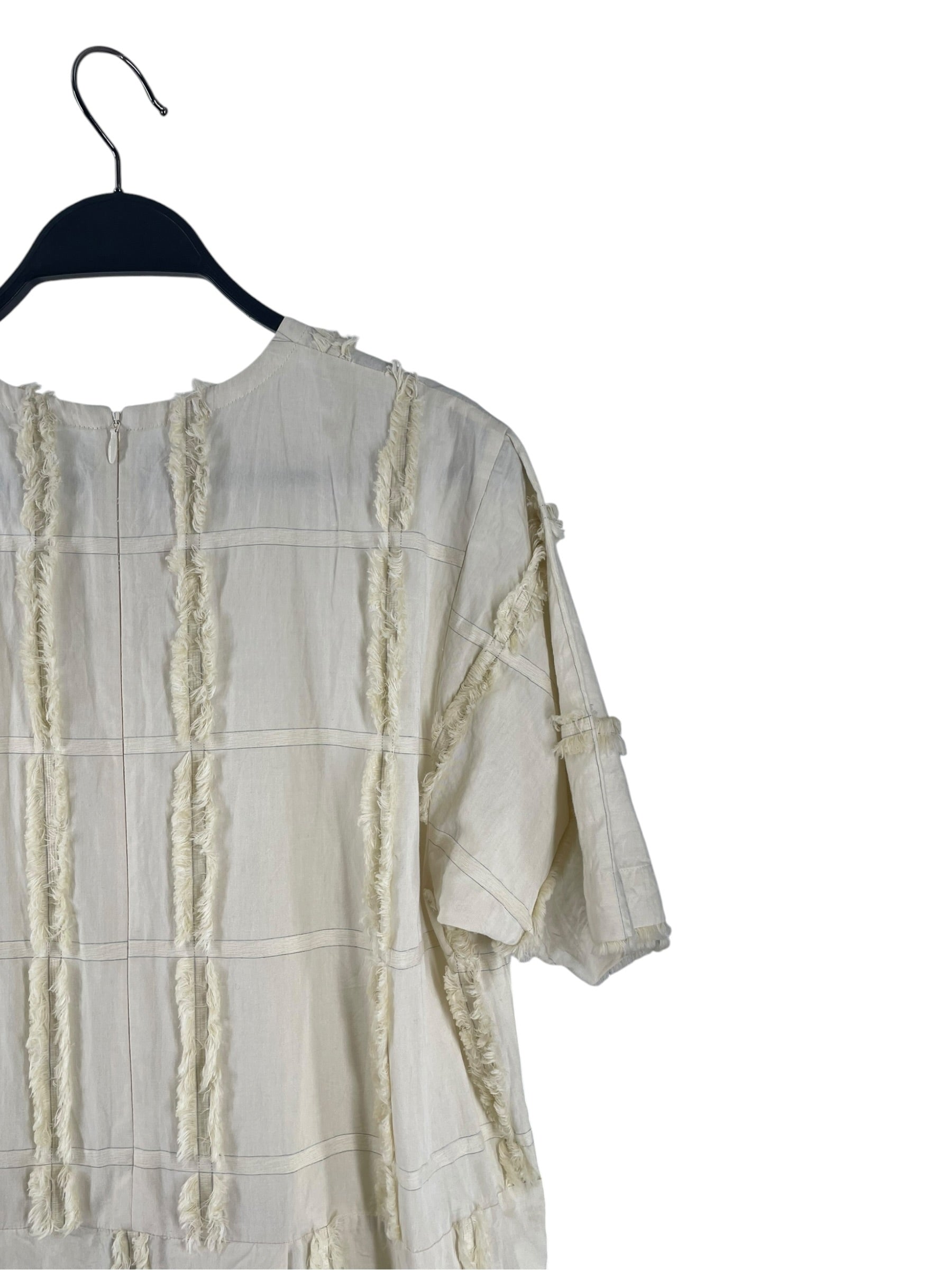 HaaT/LS Dress/2/Cotton/CRM/HA46-FH633 view 4