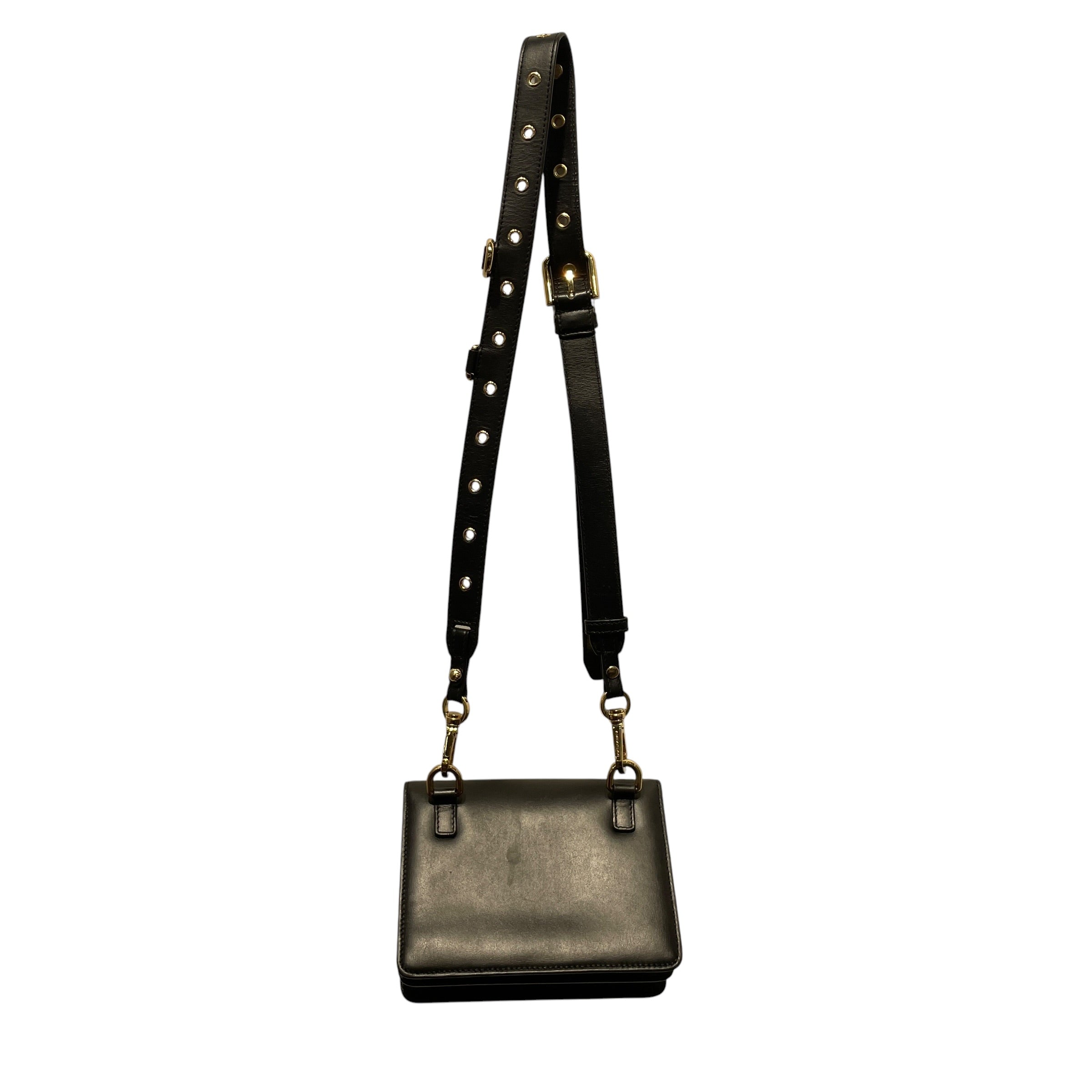 DOLCE&GABBANA/Cross Body Bag/Leather/BLK/LEATHER CROSS BODY view 2
