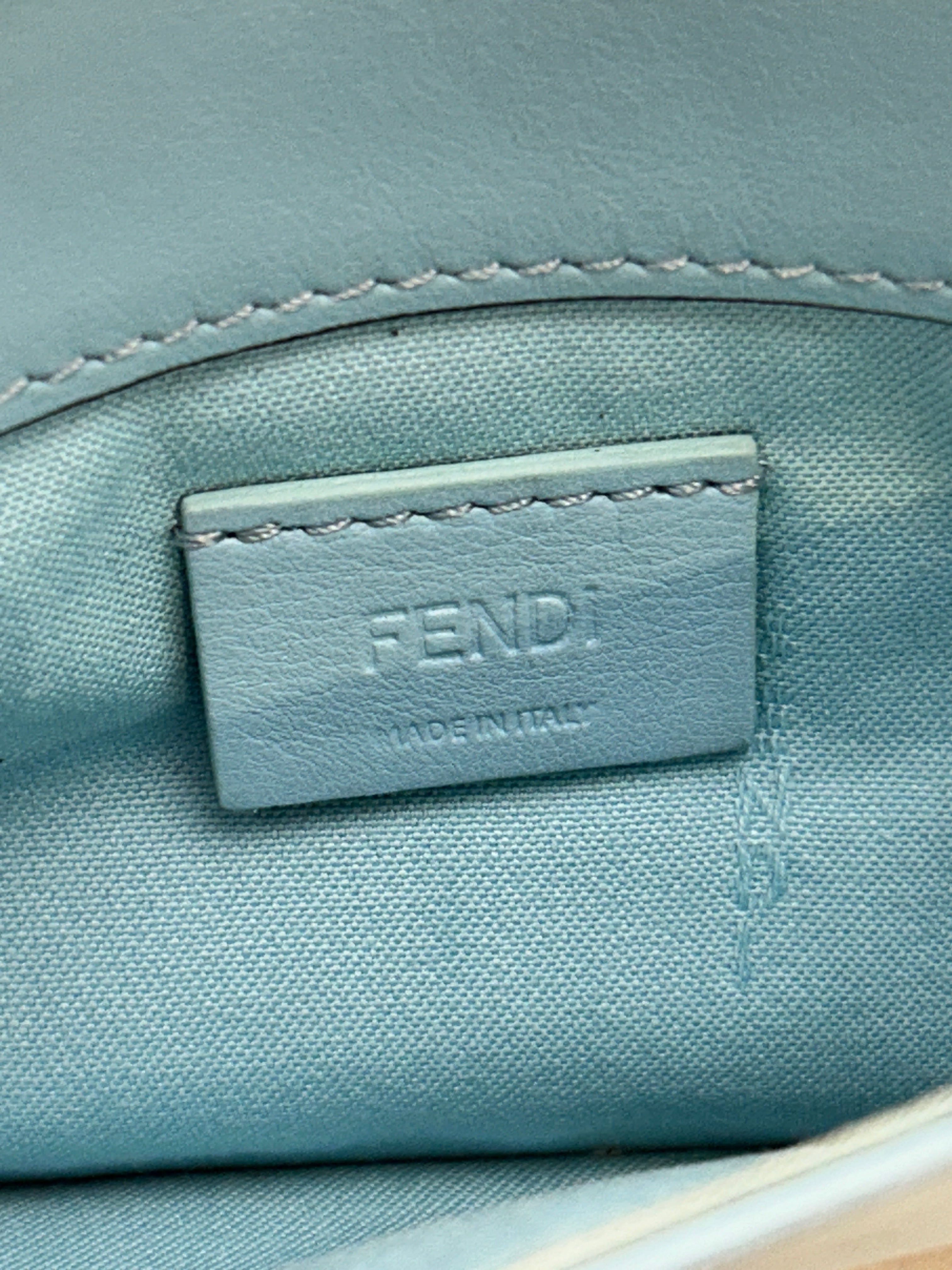 FENDI/Pouch/Graphic/Leather/BLU/OWL SWAG view 5