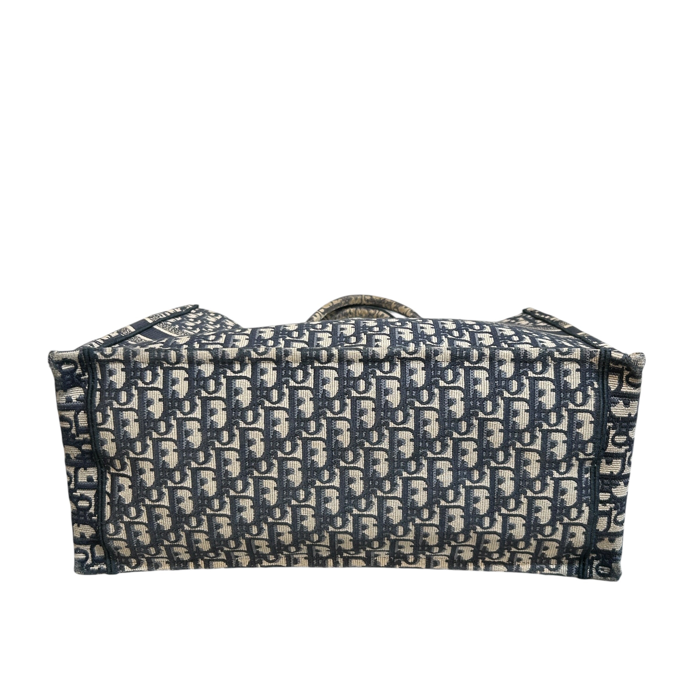 Christian Dior/Tote Bag/Monogram/Cotton/IDG/OBLIQUE JACQUARD LARGE view 3