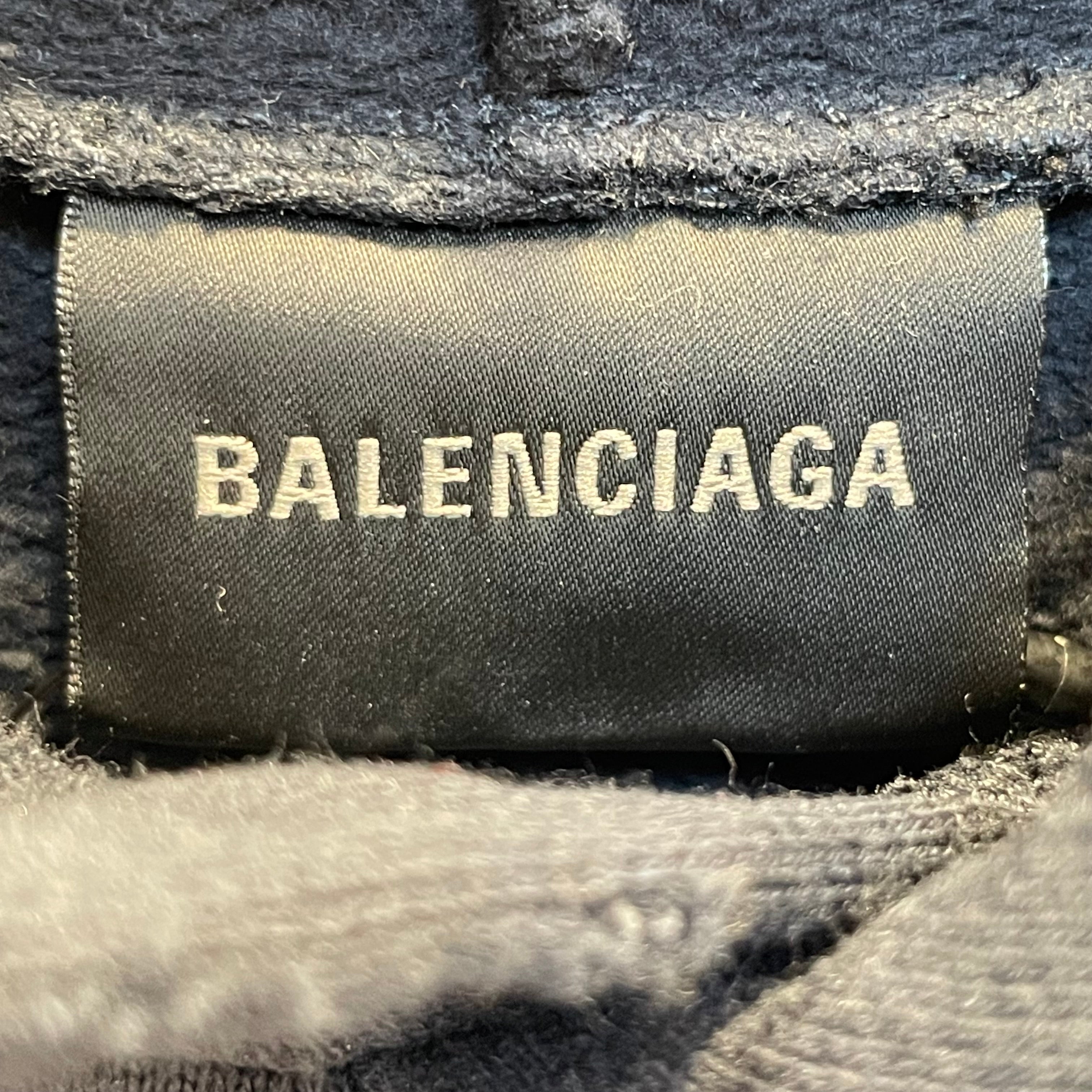 BALENCIAGA/Hoodie/XS/Cotton/BLK/KIM KARDASHIAN view 4