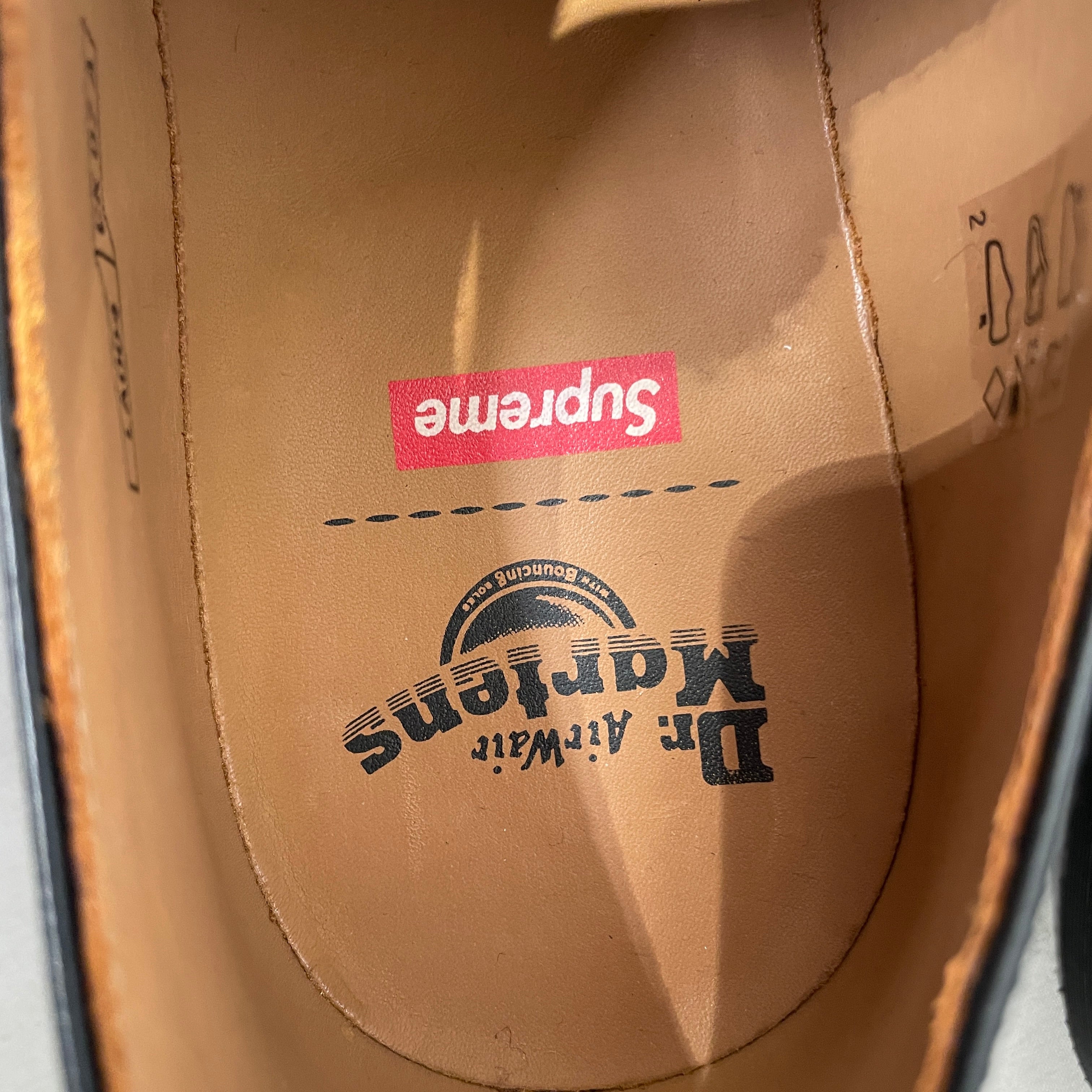 Supreme/Dr.Martens/Dress Shoes/US 11/Leather/BLK/SKULL view 3