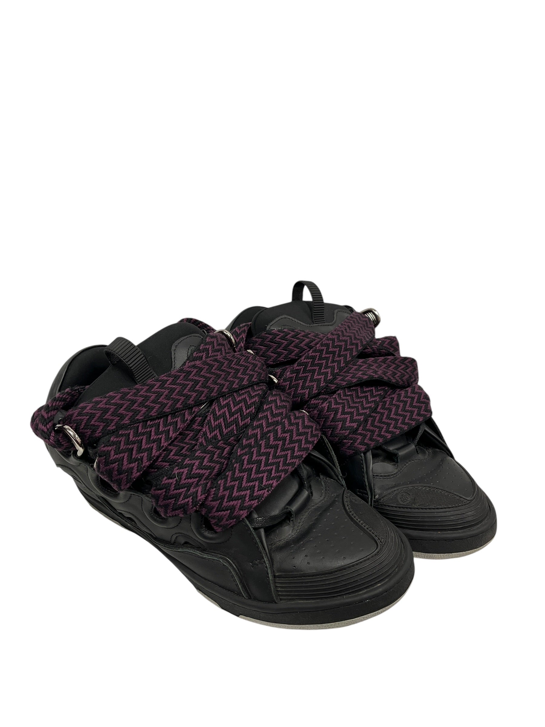 LANVIN/Low-Sneakers/EU 37/Leather/BLK/U-Tip/FUTURE 3.0 view 1