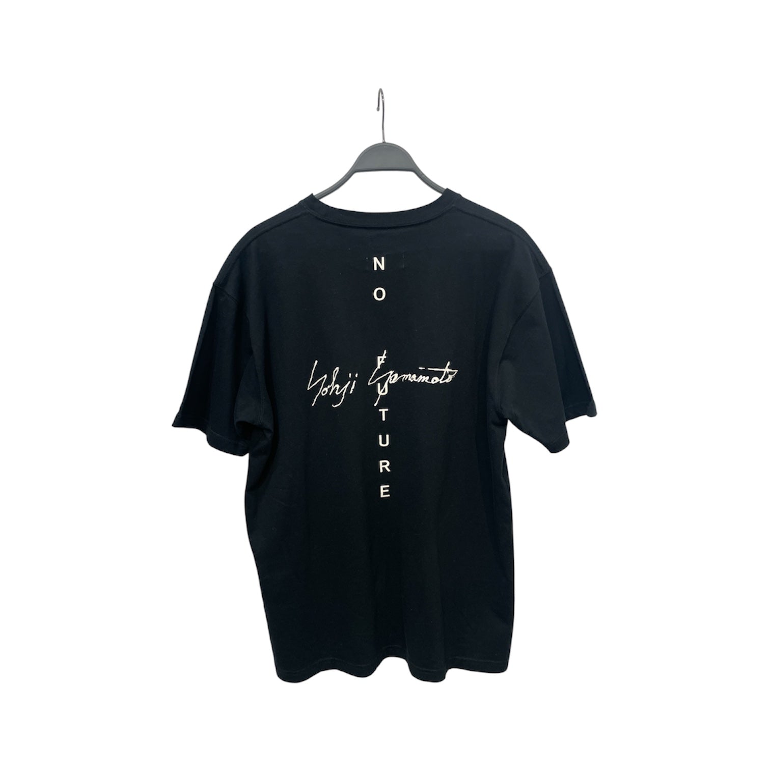 yohji yamamoto POUR HOMME/T-Shirt/XXL/Cotton/BLK/Graphic/No Future view 2