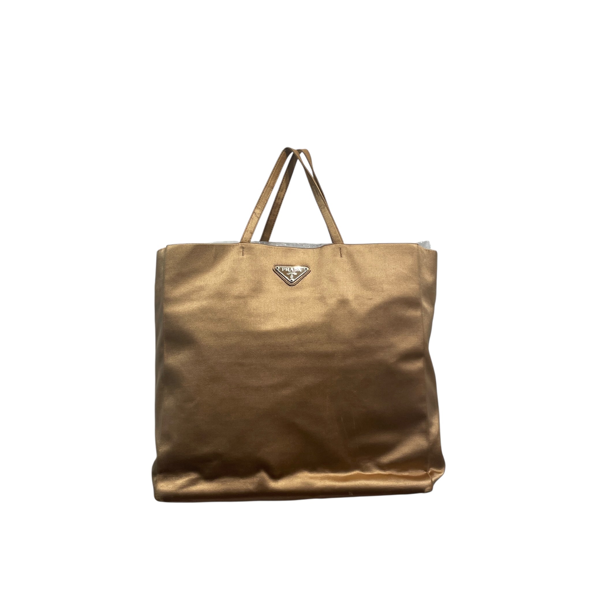 PRADA/Tote Bag/Silk/BEG/TOTE/ view 1