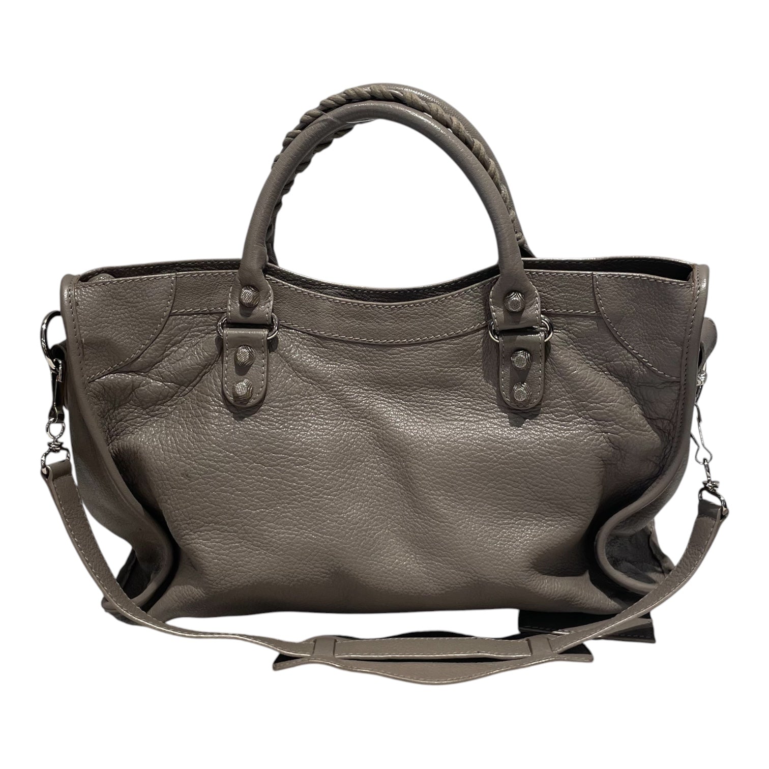 BALENCIAGA/Bag/Leather/GRY/Lambskin Le City view 2