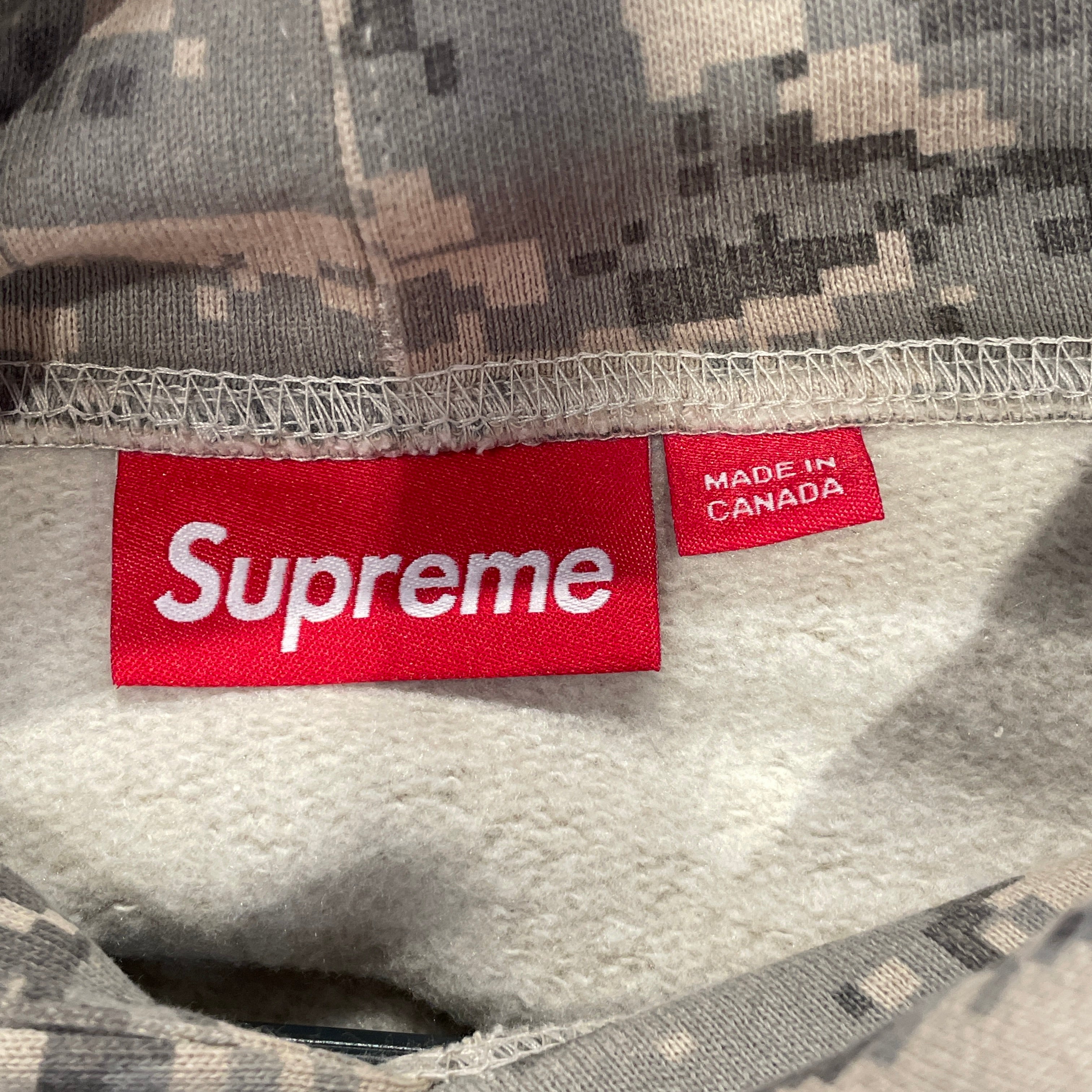 Supreme/Hoodie/M/Camouflage/Cotton/MLT/DIGITAL view 3