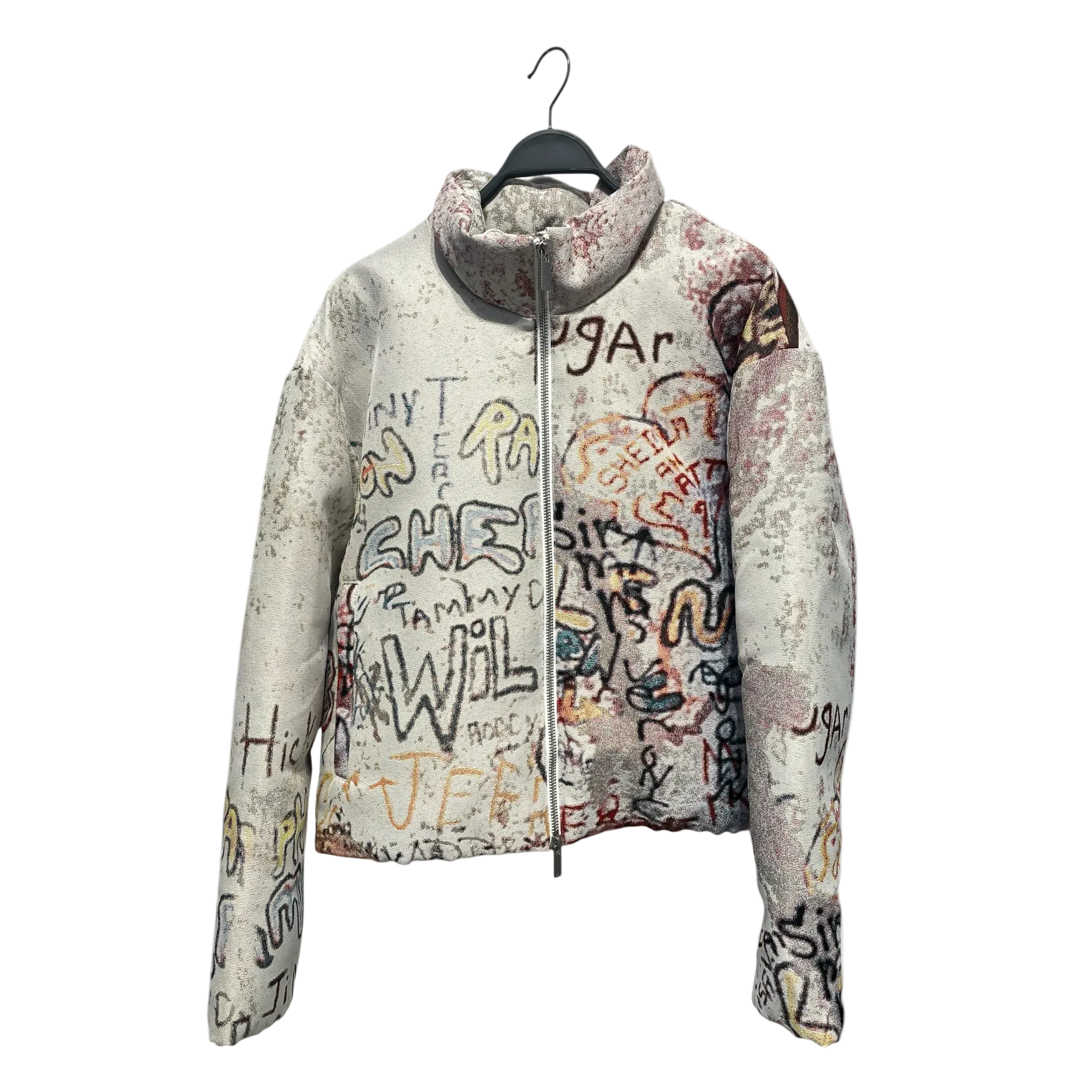 JORDAN BRAND/Puffer Jkt/M/Cotton/BRD/All Over Print/Graffiti view 1
