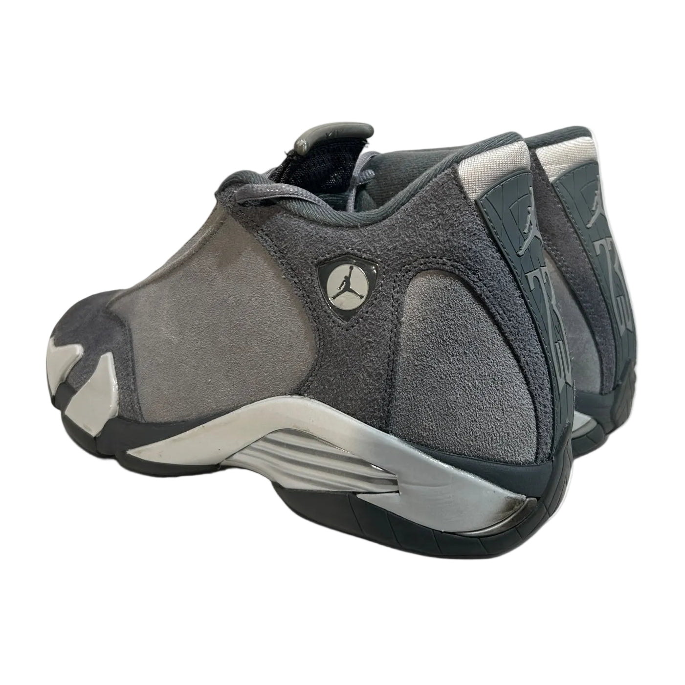 NIKE/Hi-Sneakers/US 9/GRY/AIR JORDAN 14 RETRO FLINT GREY view 2