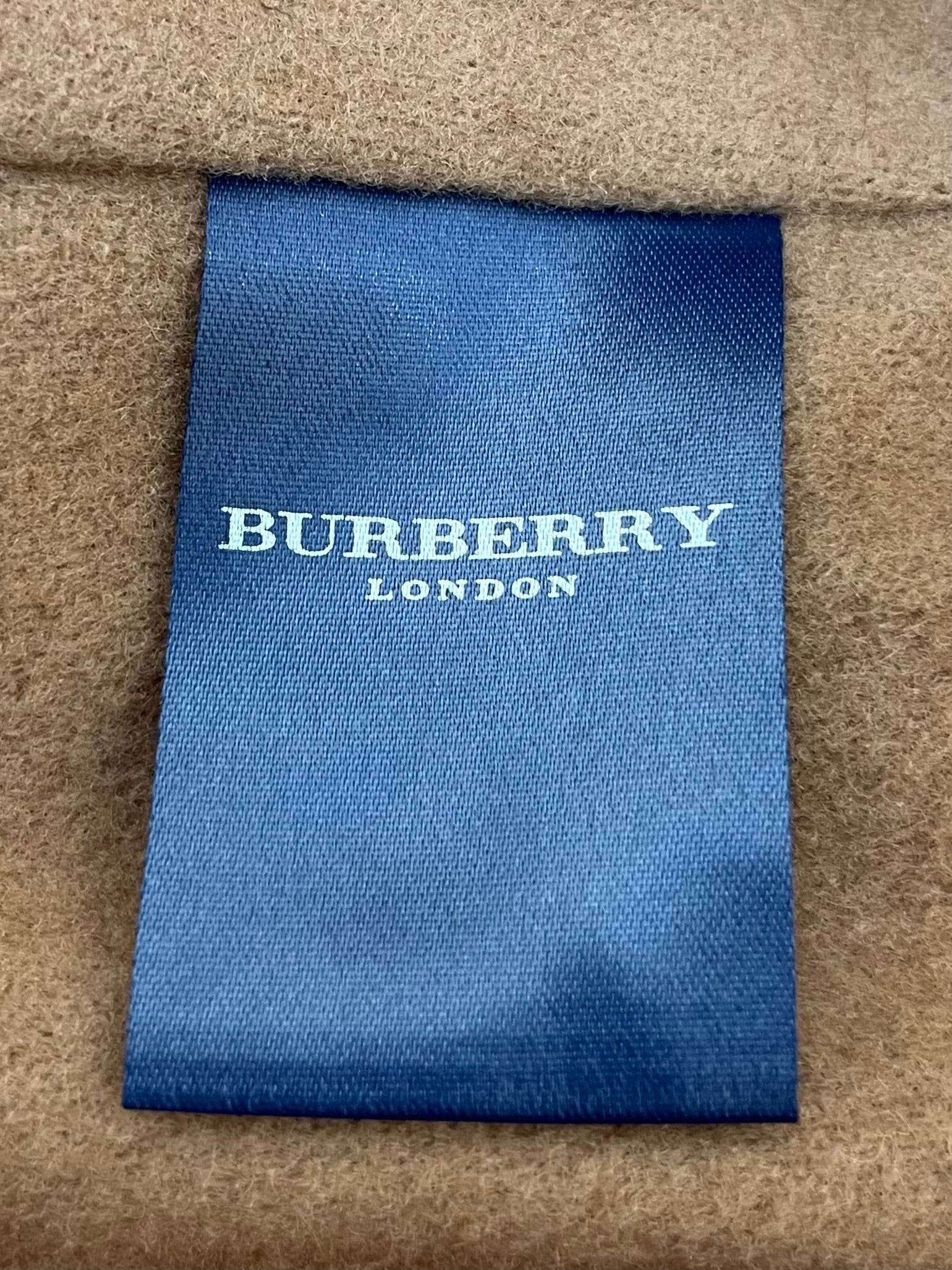 BURBERRY LONDON/Trench Coat/Cotton/KHK/INNER WOOL ZIP LINING view 4