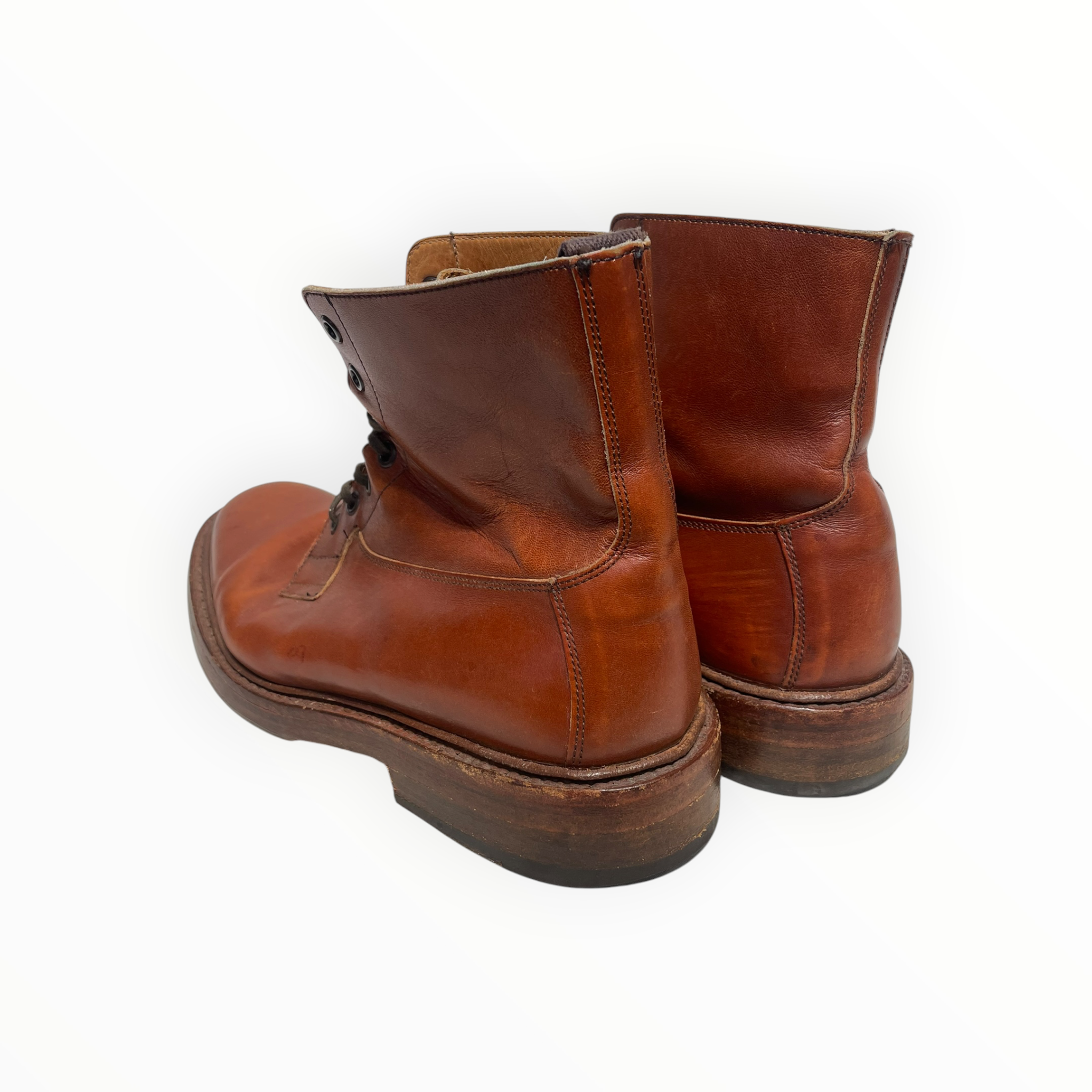 Tricker's/Lace Up Boots/US 8.5/Leather/BRW/made in england view 2