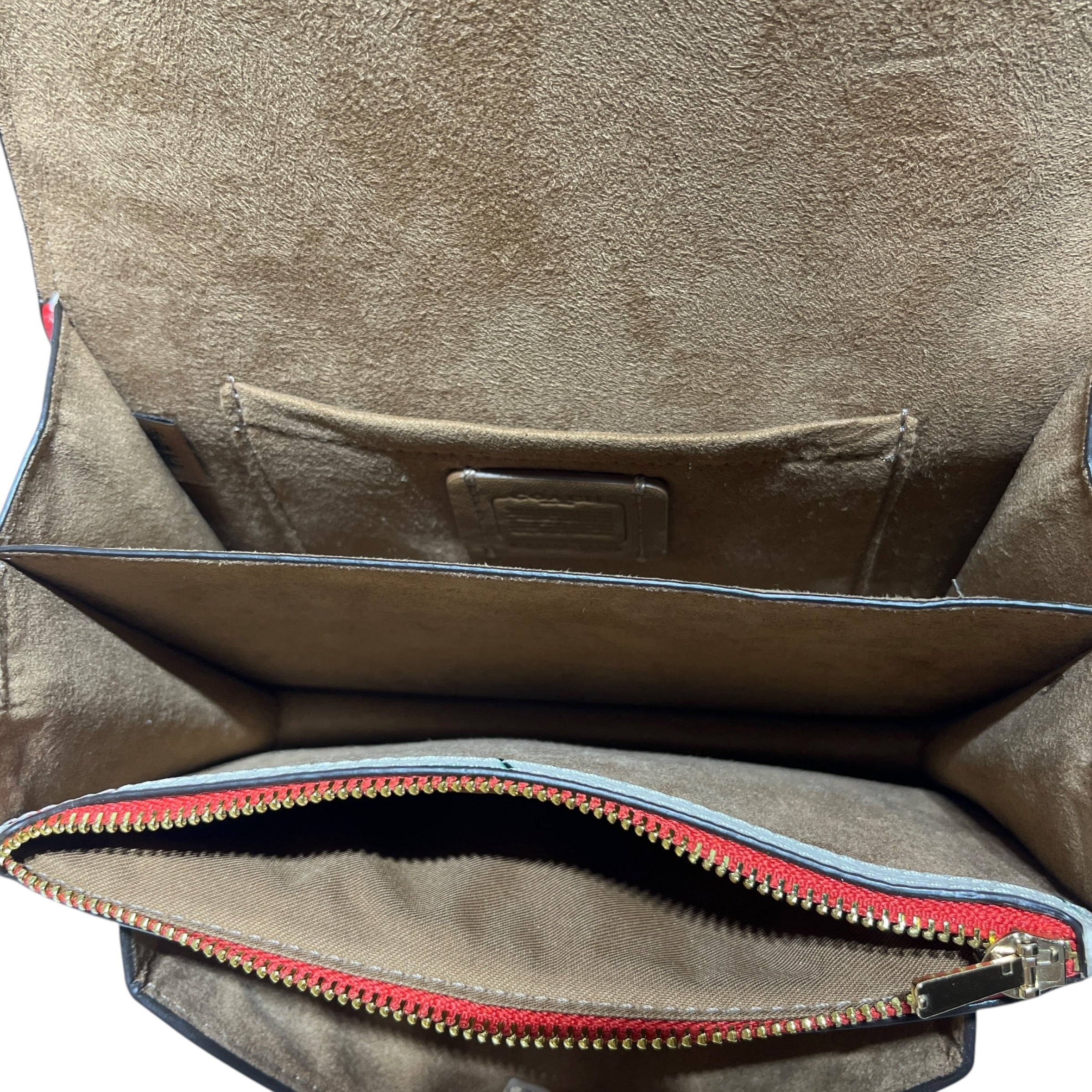 COACH/Cross Body Bag/Leather/WHT/CHERRY PRINT view 4