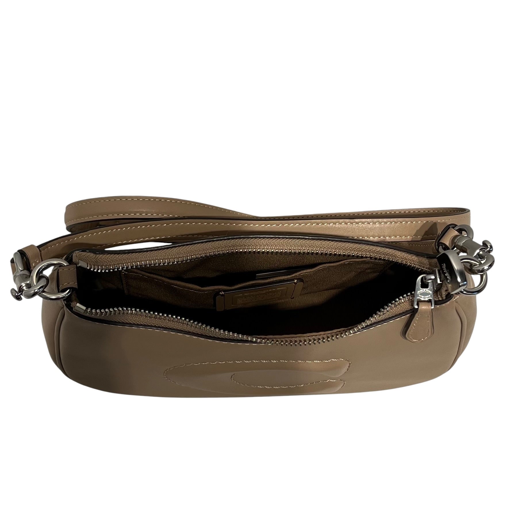 COACH/Pouch/Leather/BEG/Terri Shouder Bag Smooth view 4