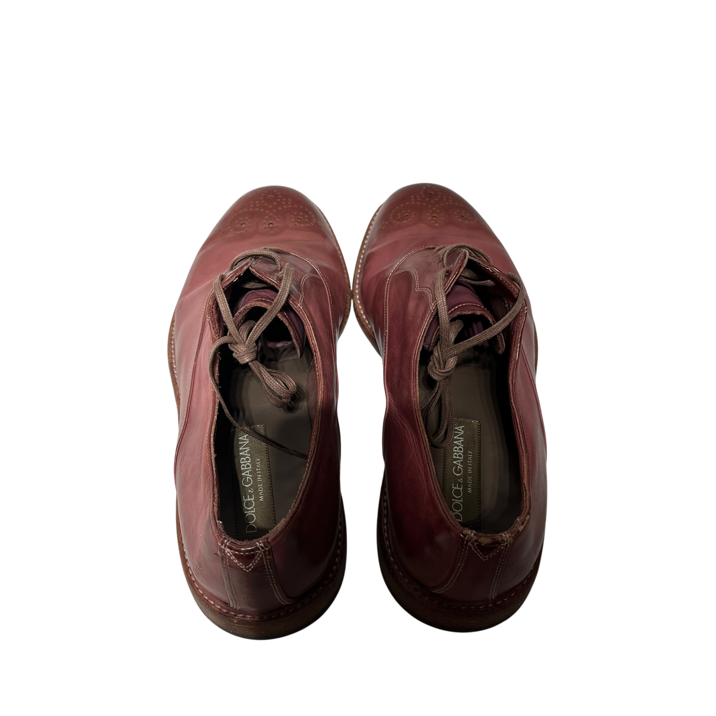DOLCE&GABBANA/Loafers/US 9/Leather/RED/ view 4